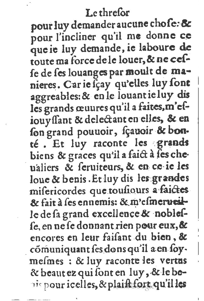 1578 - Guillaume Chaudière - Trésor de dévotion traitant de plusieurs belles vertus - BM Lyon 1578 - Guillaume Chaudière - Trésor de dévotion traitant de plusieurs belles vertus - BM Lyon