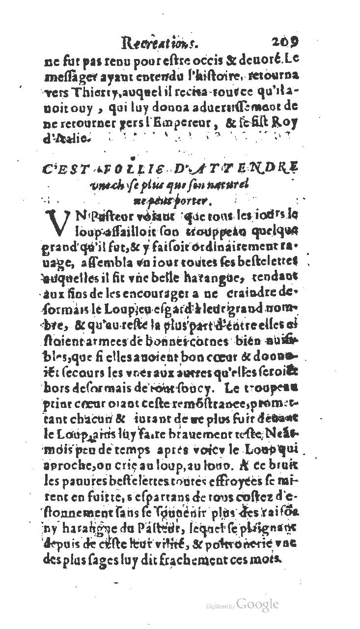 1611 - Jean Osmont - Trésor des récréations - BSB Munich
