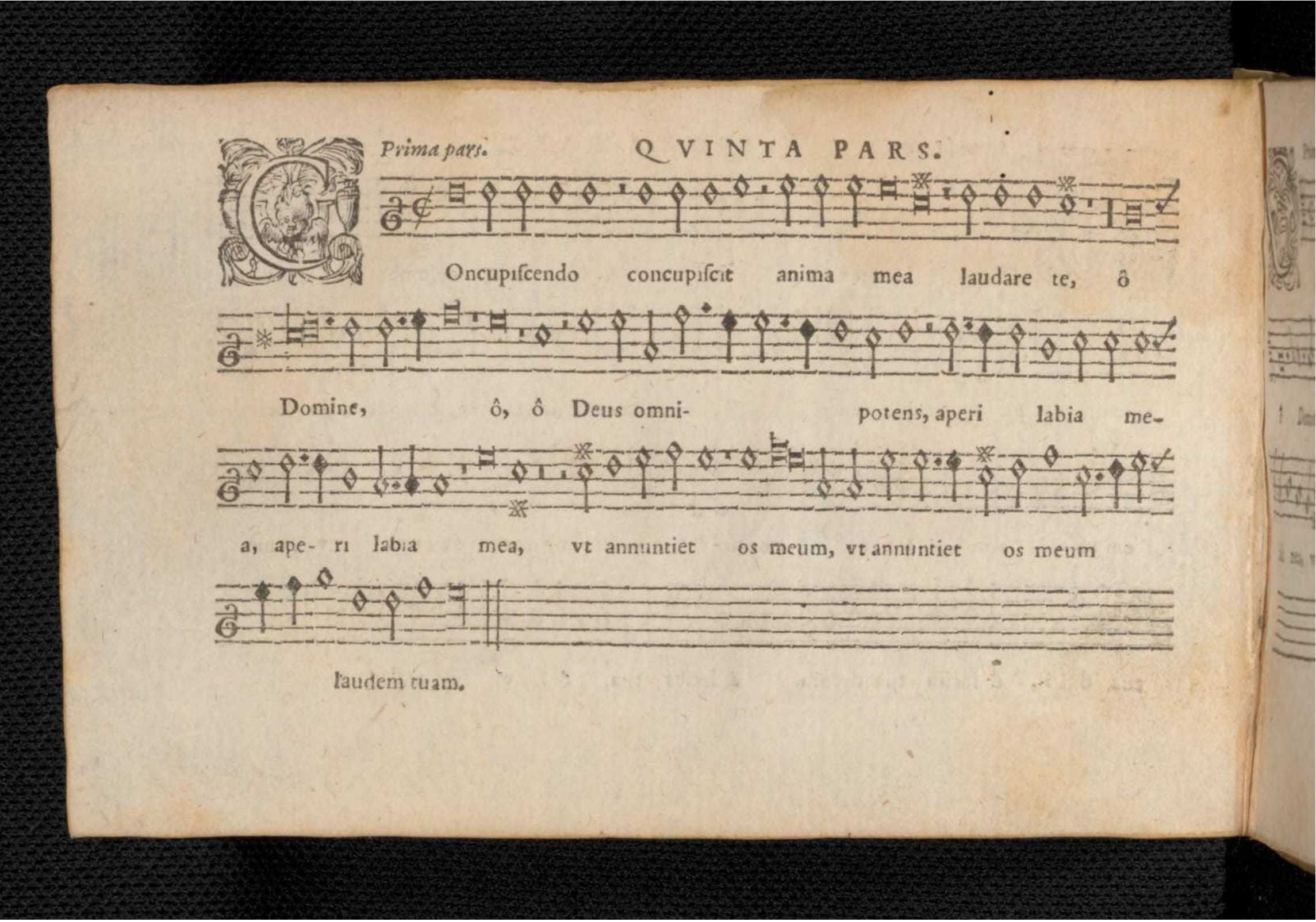 1576 - [Pierre de Saint-André] - Trésor de musique d’Orlande de Lassus Quinta et Sexta pars - KBR Bruxelles