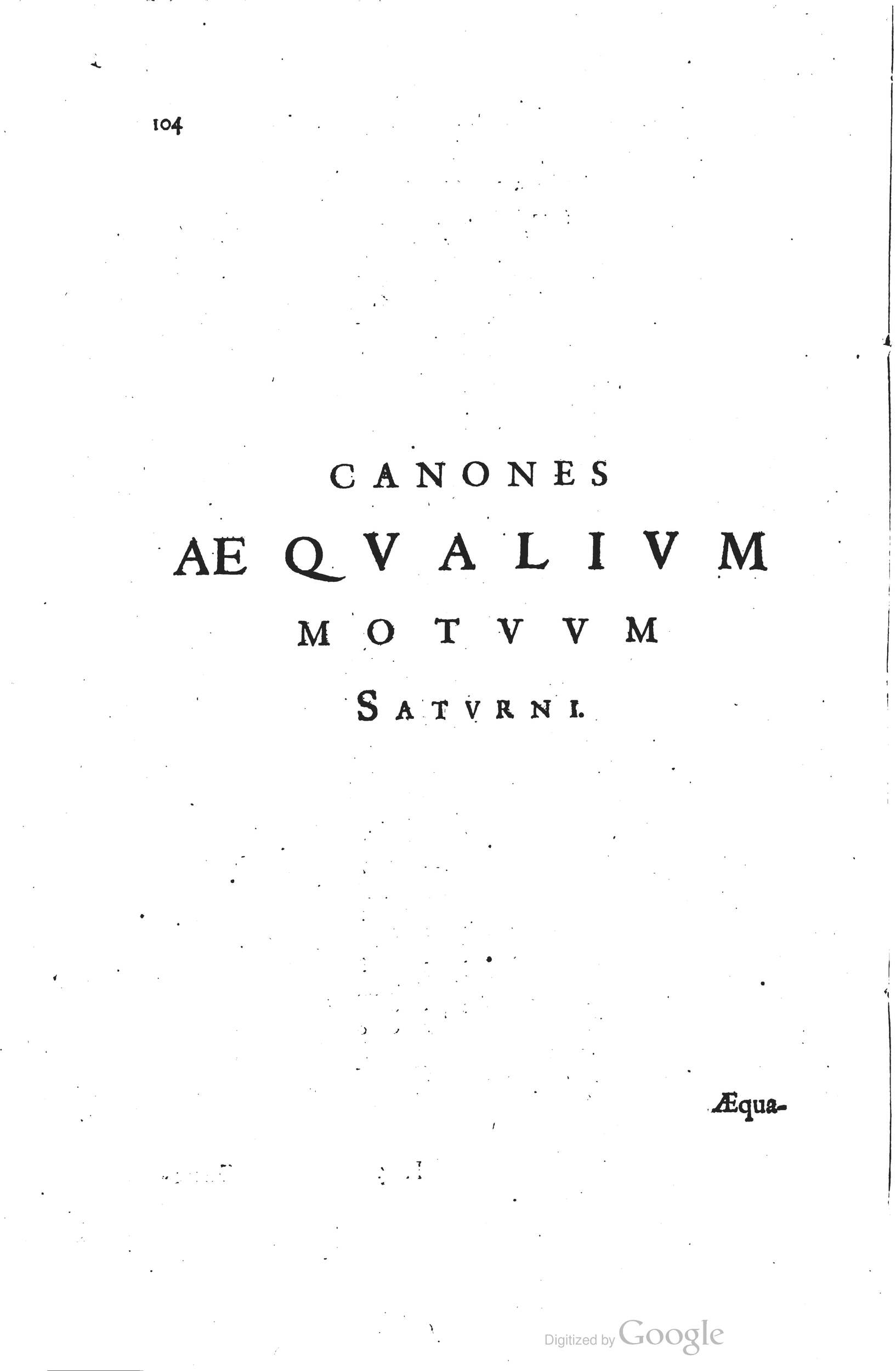 1634 - Zacharie Roman - Les Tables perpétuelles - Universiteit Leiden