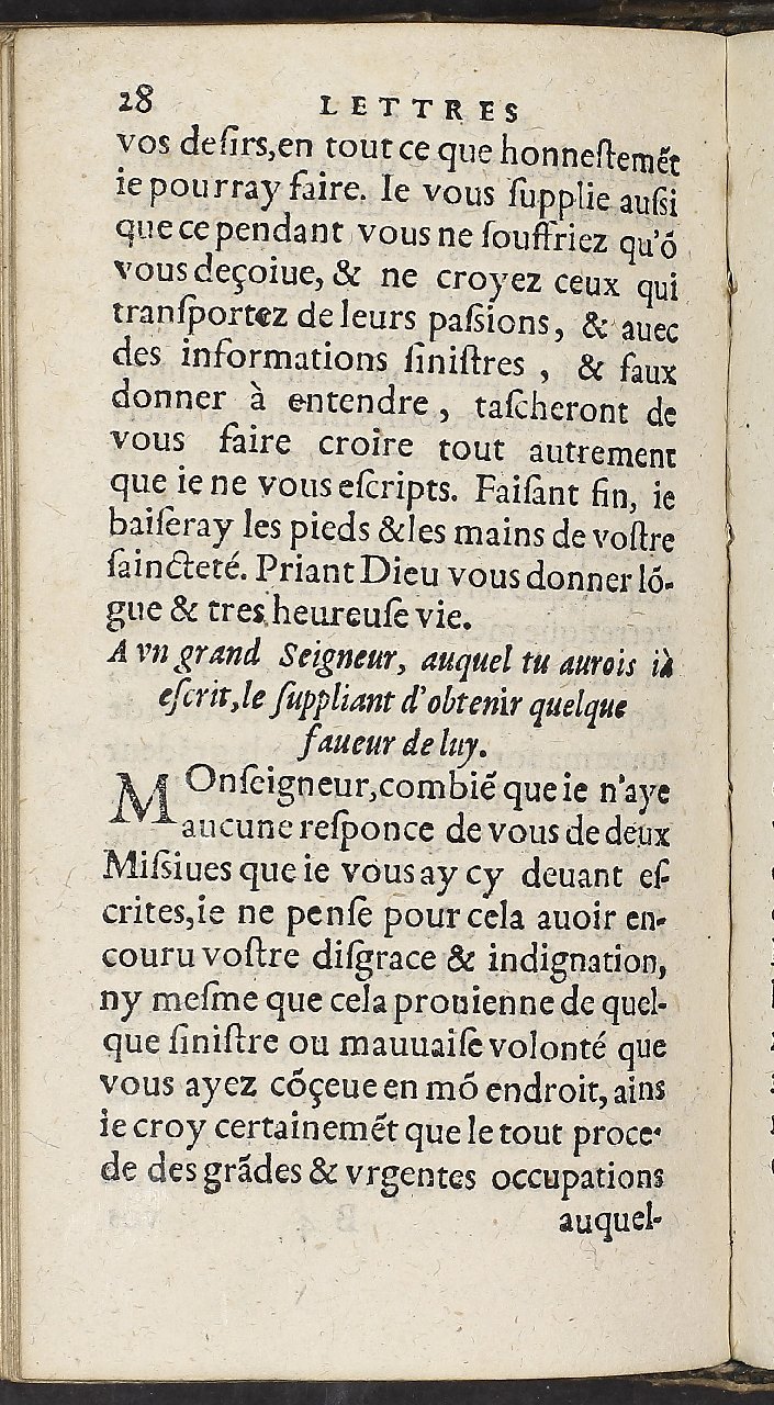 1597 - Jean Osmont - Trésor des secrétaires - Brno