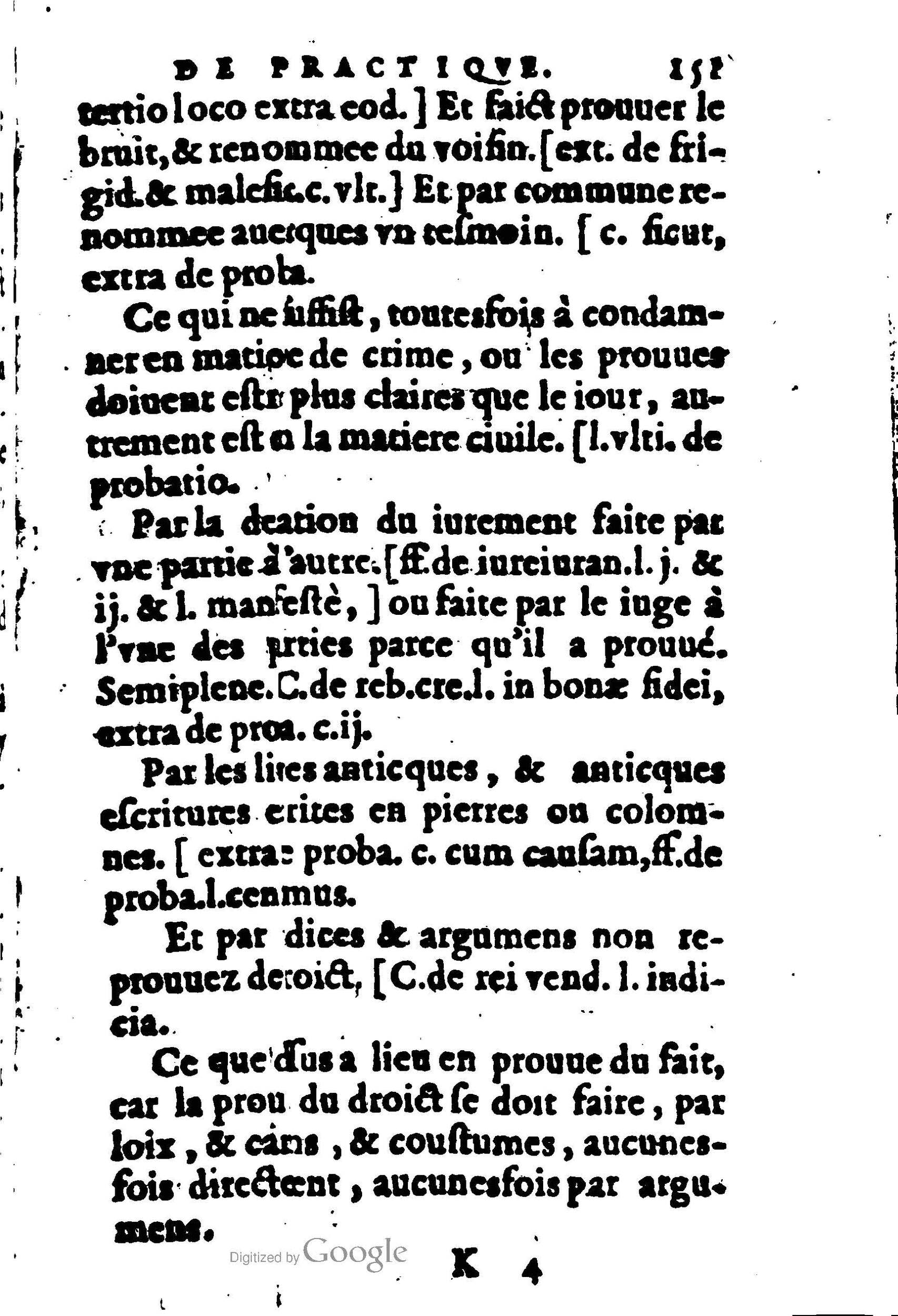 1605 - Pierre Rigaud - Trésor de pratique pour les juges - BM Lyon