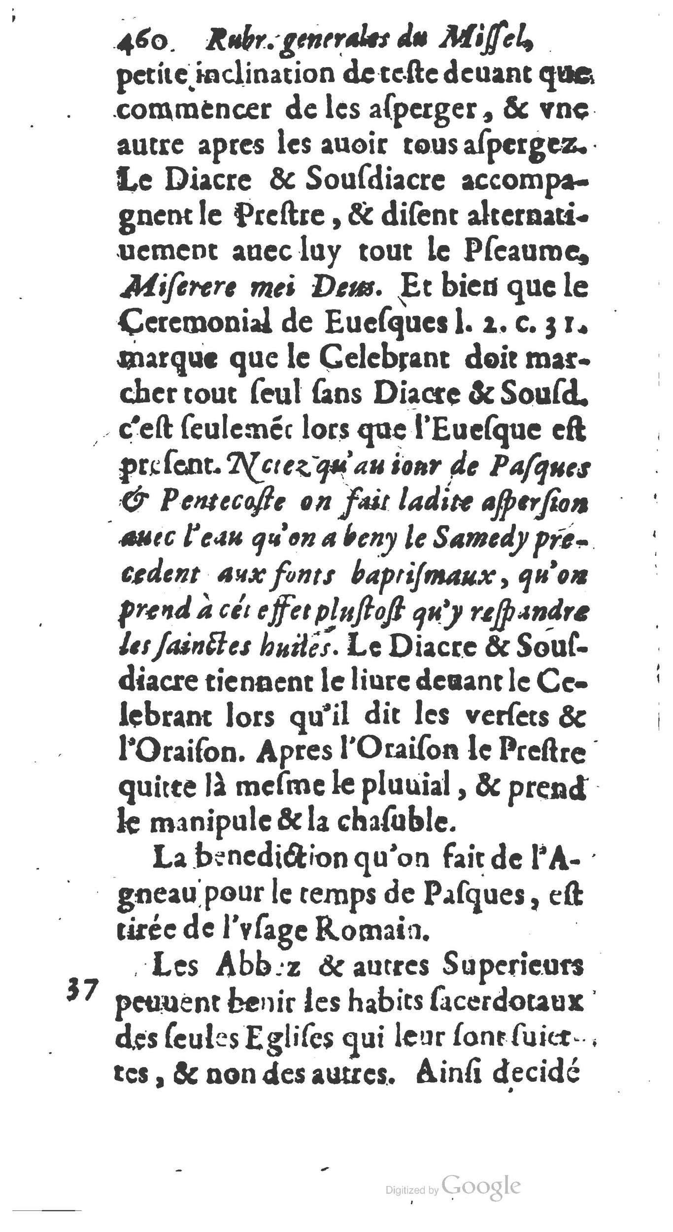 1651 - Jean Guillermet - Abrégé du trésor des cérémonies ecclésiastiques - BM Lyon 1651 - Jean Guillermet - Abrégé du trésor des cérémonies ecclésiastiques - BM Lyon