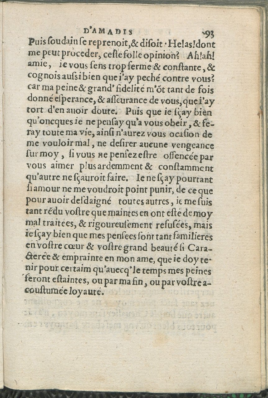 1559 - Pierre Regnard - Trésor des Amadis - Det KLG Copenhague
