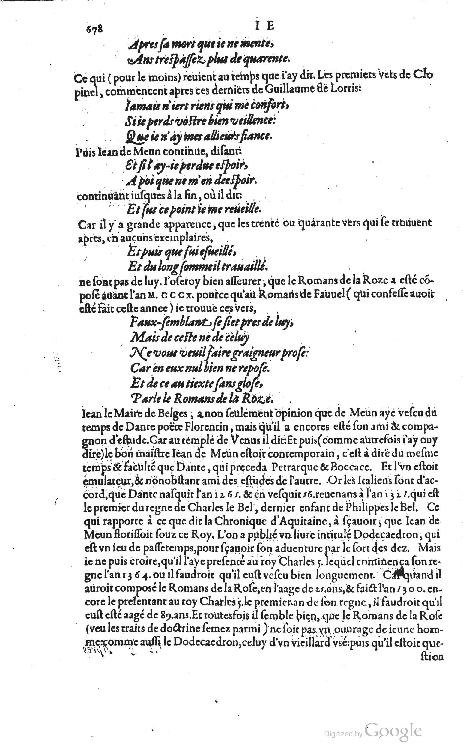1585 - Barthélemy Honorat - Bibliothèques françaises - BSB Munich