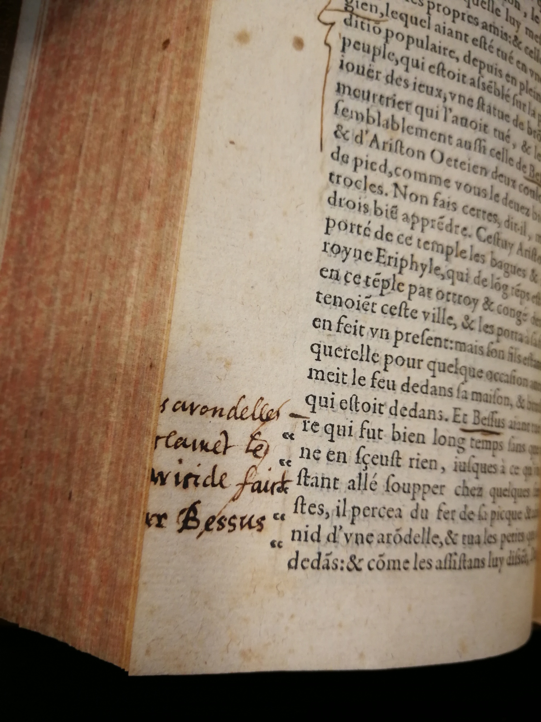 1577 - Jean Poupy - Trésor des morales de Plutarque - Les Méjanes, Aix-en-Provence
