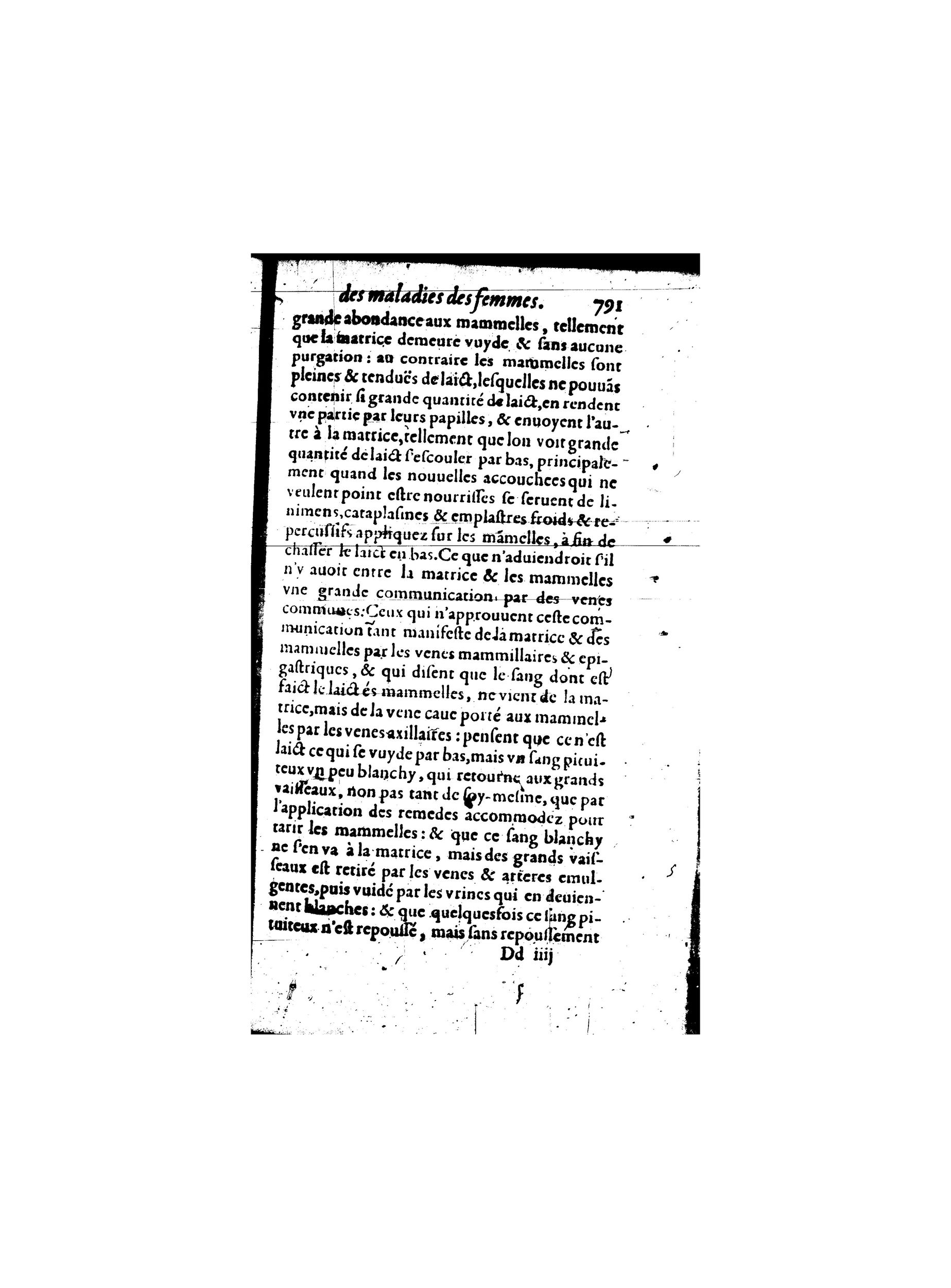 1587 - Jacques du Puis - Trésor des remèdes secrets pour les maladies des femmes - BnF