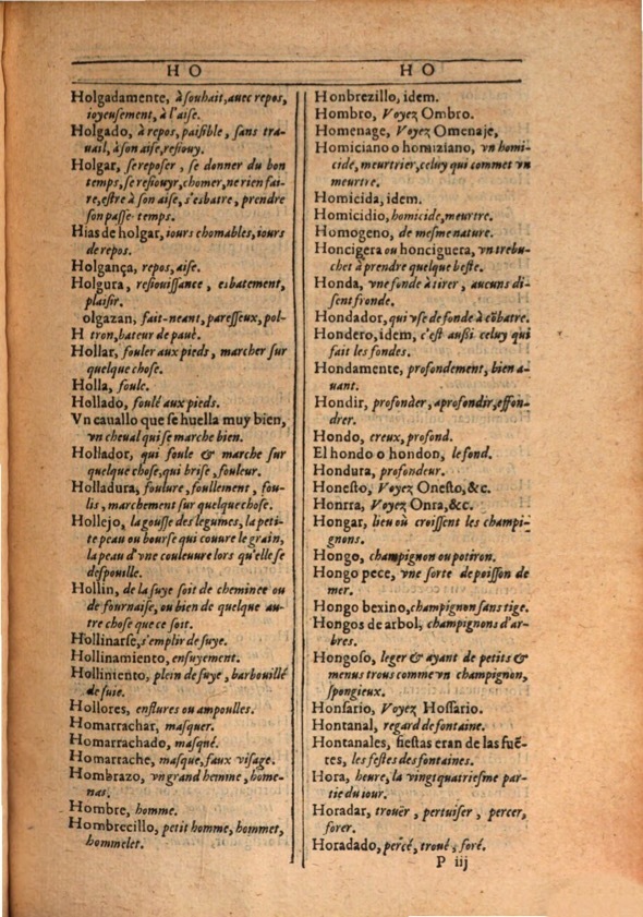 1607 - Marc Orry - Trésor des deux langues espagnole et française (Première et Seconde parties) - ÖNB Wien
