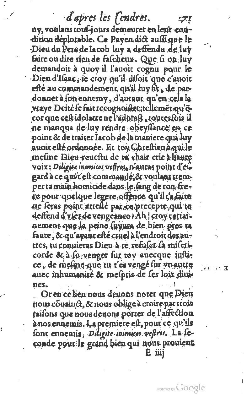 1607 - Nicolas Du Fossé - Trésor quadragésimal - T 01 - BM Lyon
