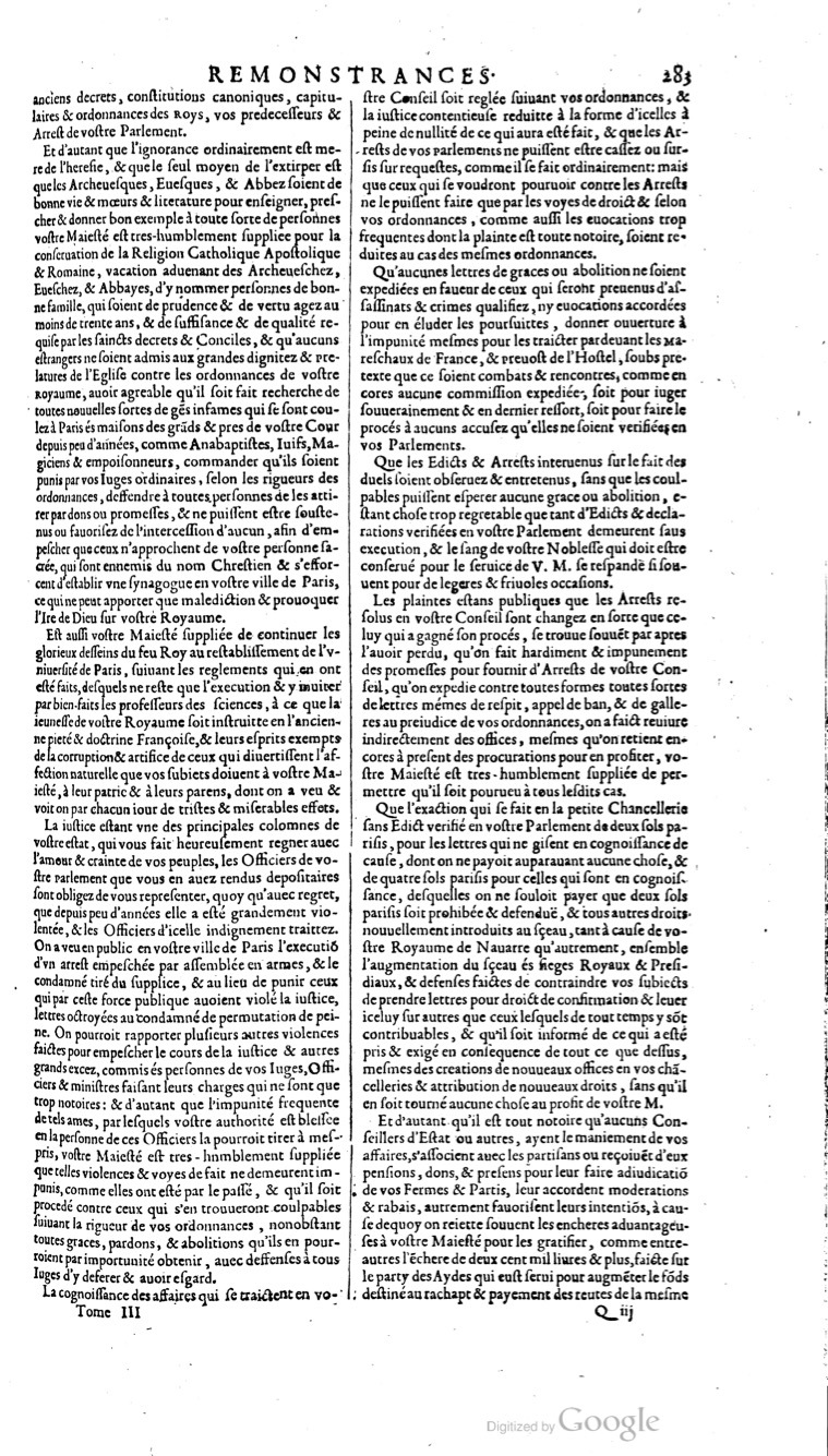 1629 - Veuve Nicolas Buon - Trésor du droit français (21754 T. 3) - BM Lyon