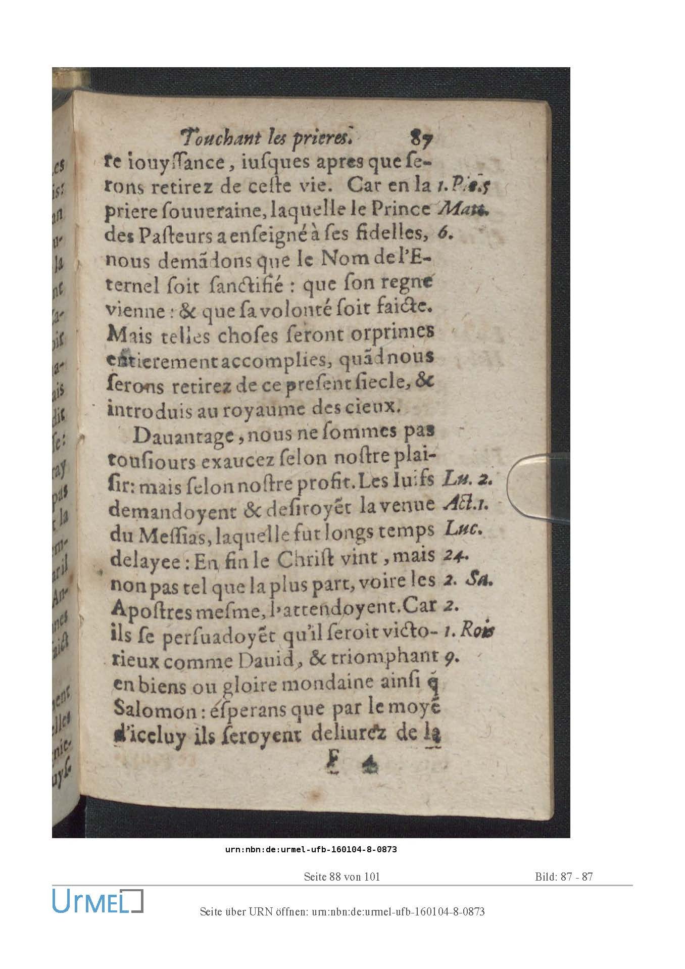 1614 - Jacques Flamand - Trésor spirituel qui contient des consolations - Universität Erfurt