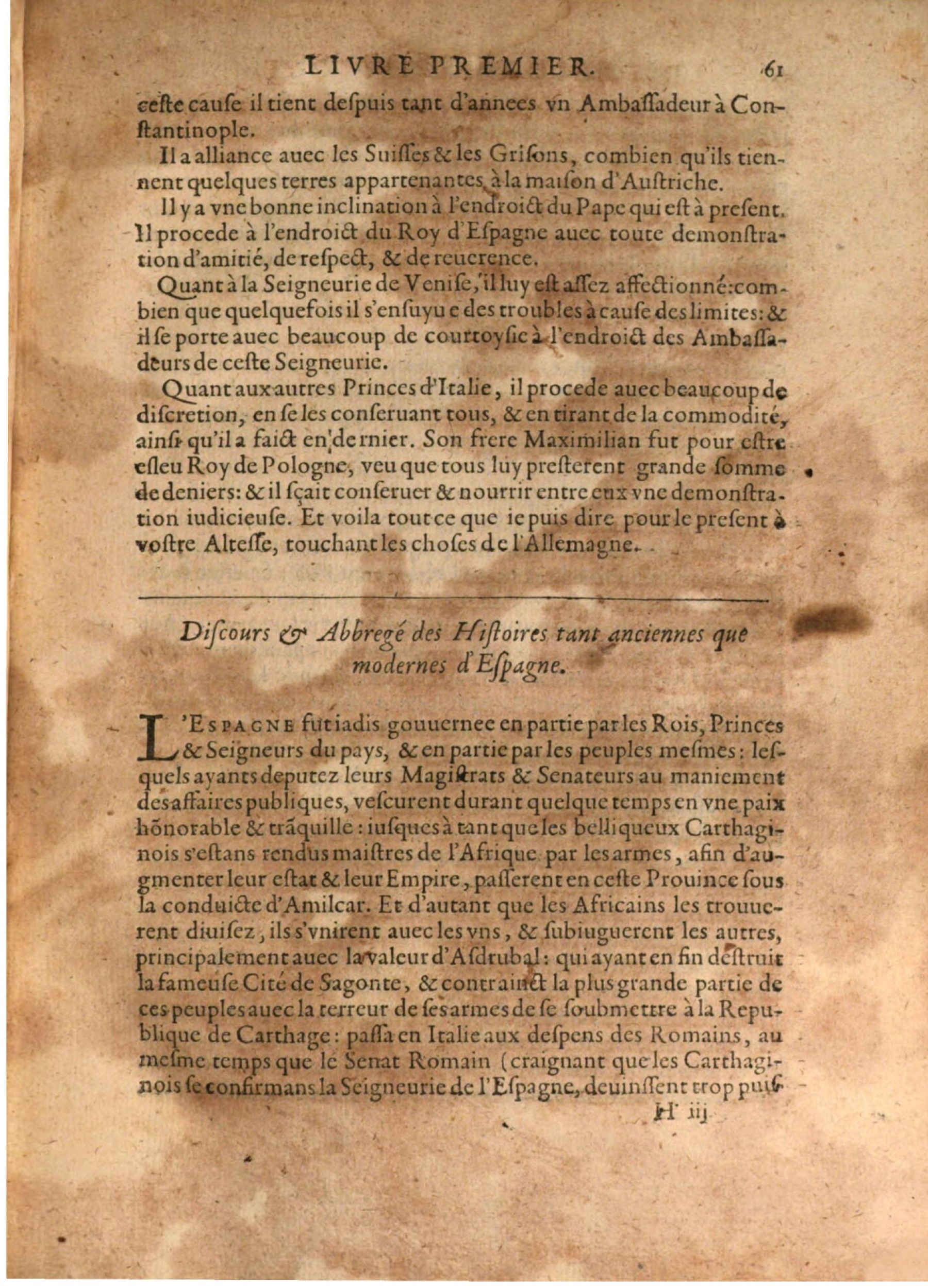 1608 - Nicolas Du Fossé - Trésor politique - BSB Munich