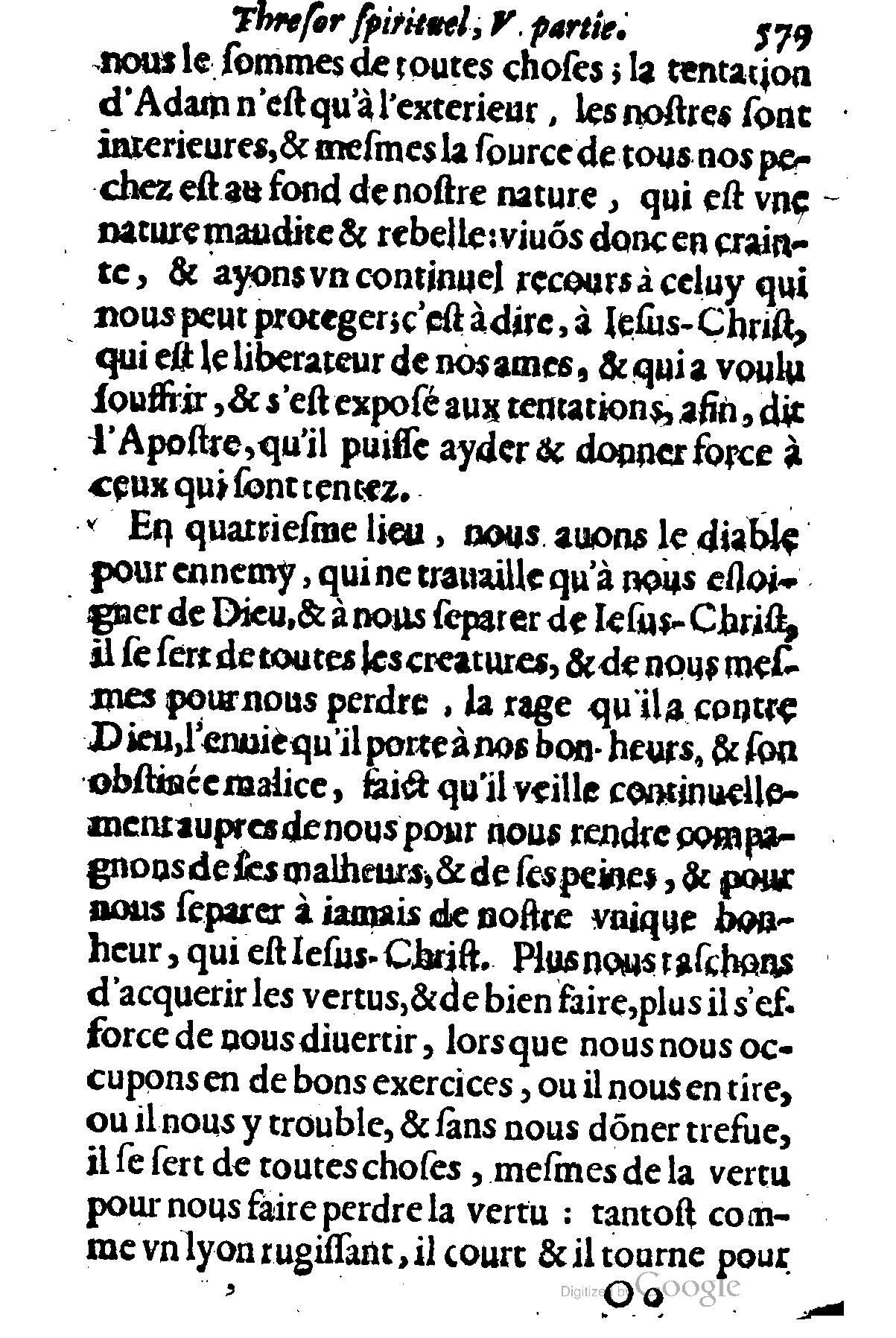 1635 - Sébastien Huré - Trésor spirituel contenant les obligations - BM Lyon