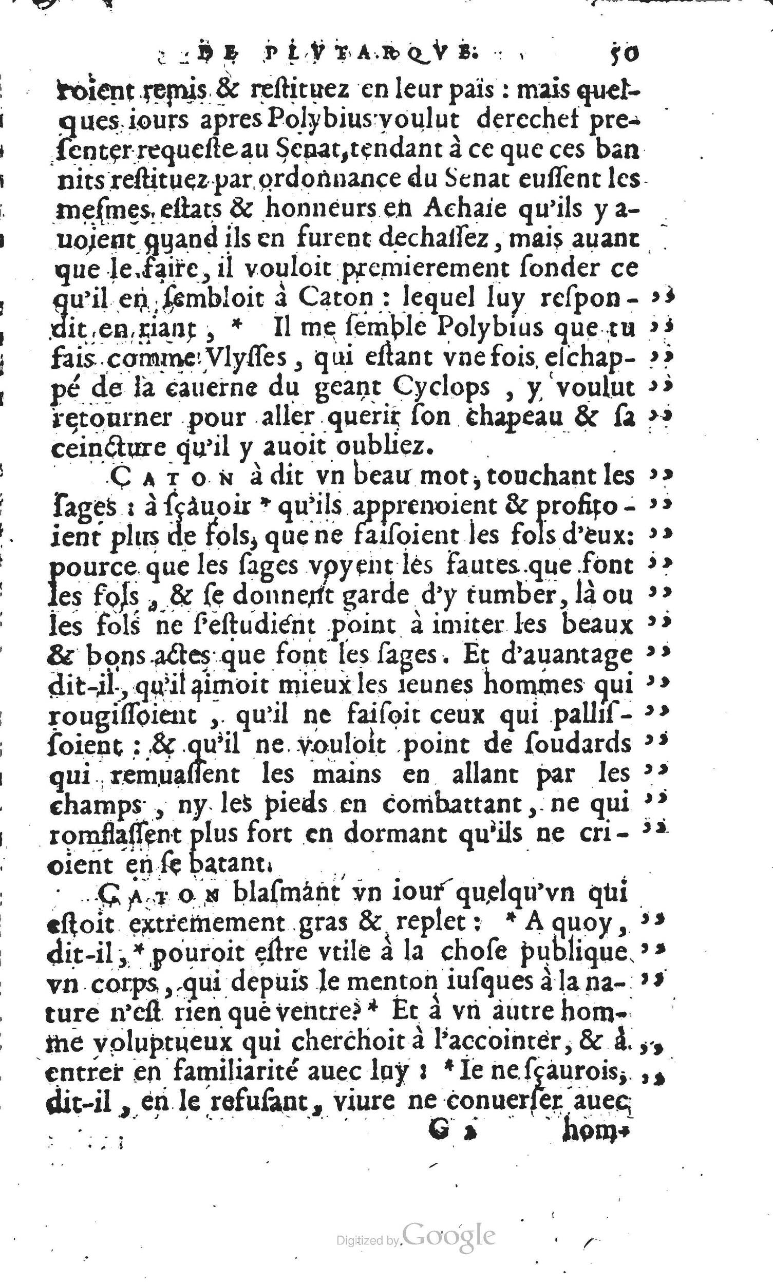 1567 - Willem Silvius - Trésor des vies de Plutarque - Anvers Musée Plantin-Moretus