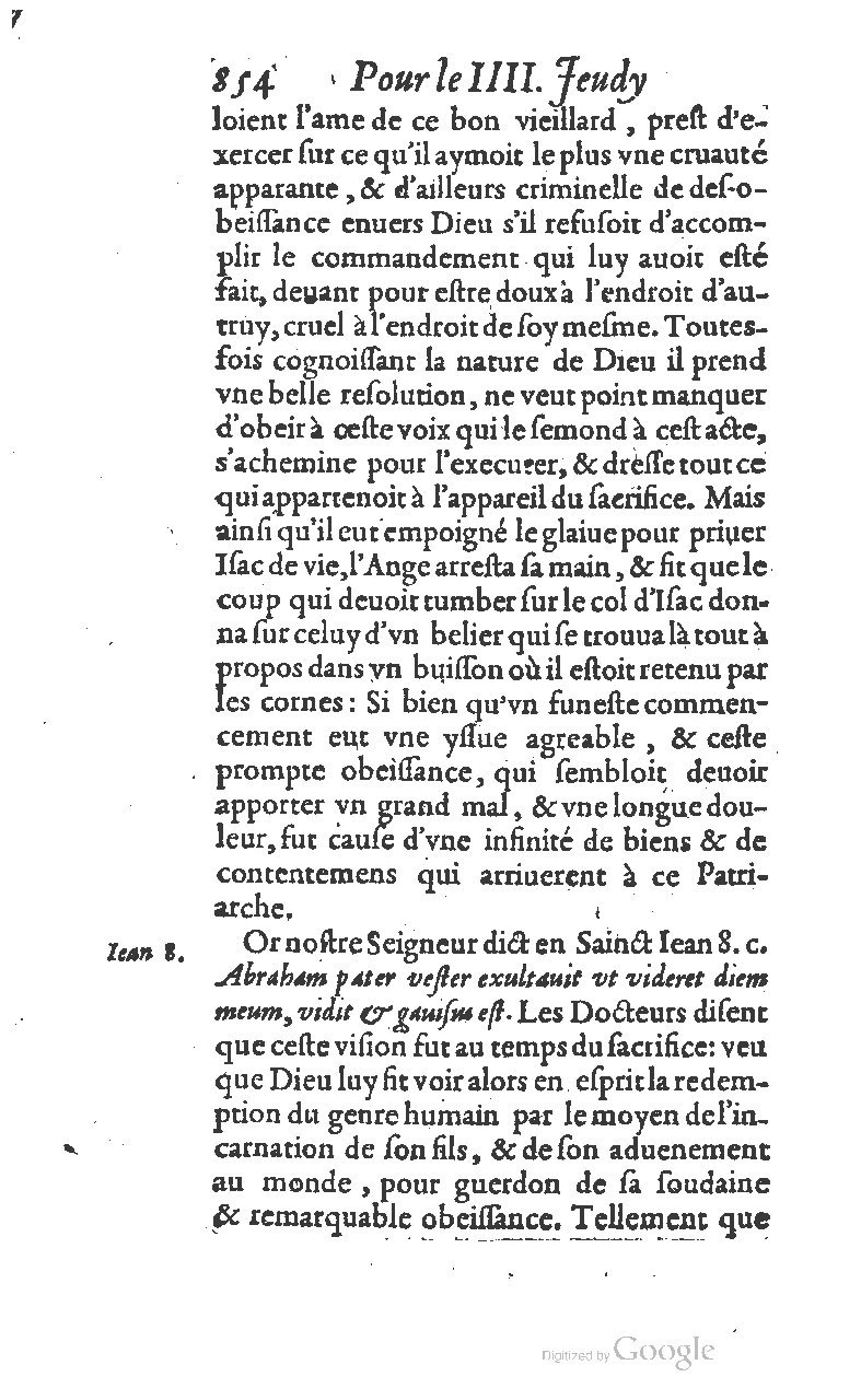1607 - Nicolas Du Fossé - Trésor quadragésimal - T 01 - BM Lyon