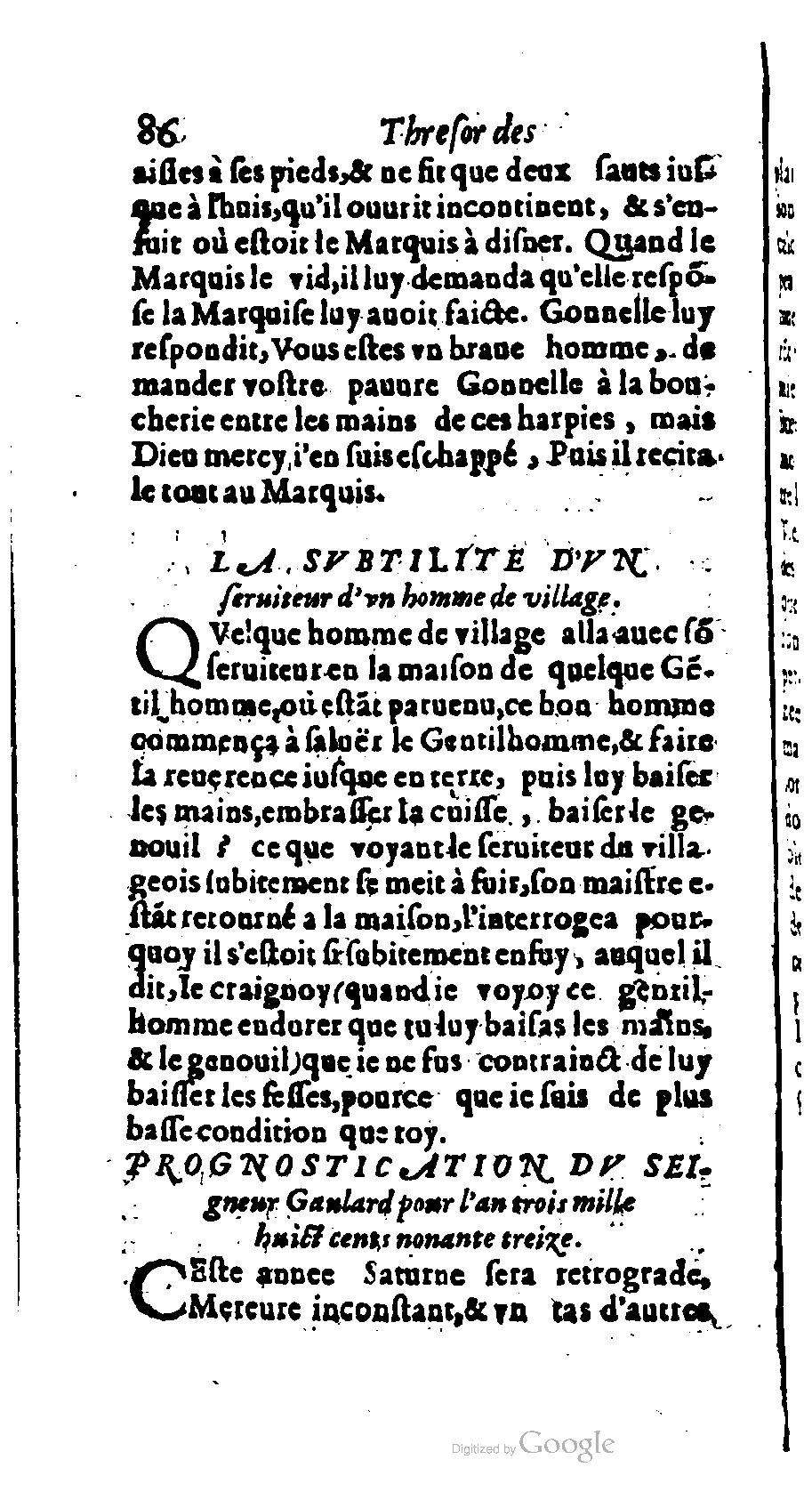 1611 - Romain de Beauvais - Trésor des récréations - BM Lyon