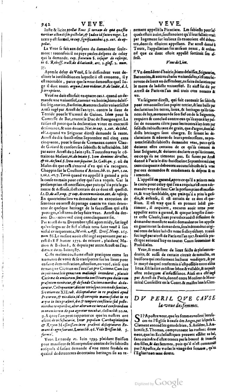 1629 - Veuve Nicolas Buon - Trésor du droit français (21754 T. 3) - BM Lyon