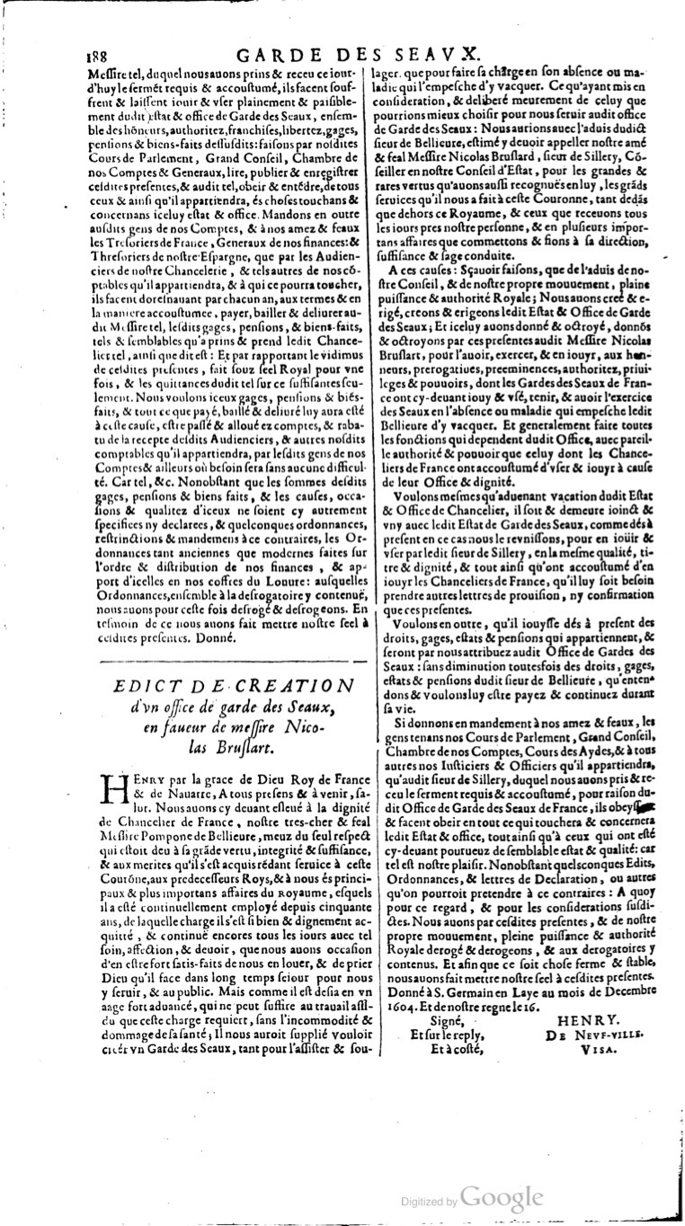 1629 - Veuve Nicolas Buon - Trésor du droit français (29620 T. 2) - BM Lyon
