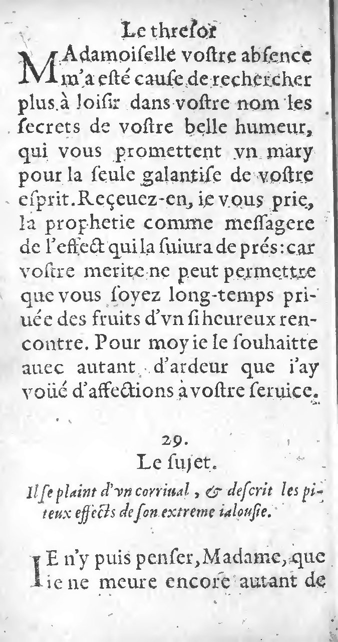 1597 - Thomas Daré - Trésor d’amour - Toronto