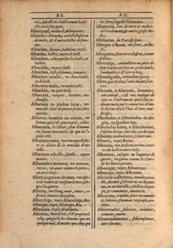 1607 - Marc Orry - Trésor des deux langues espagnole et française (Première et Seconde parties) - ÖNB Wien