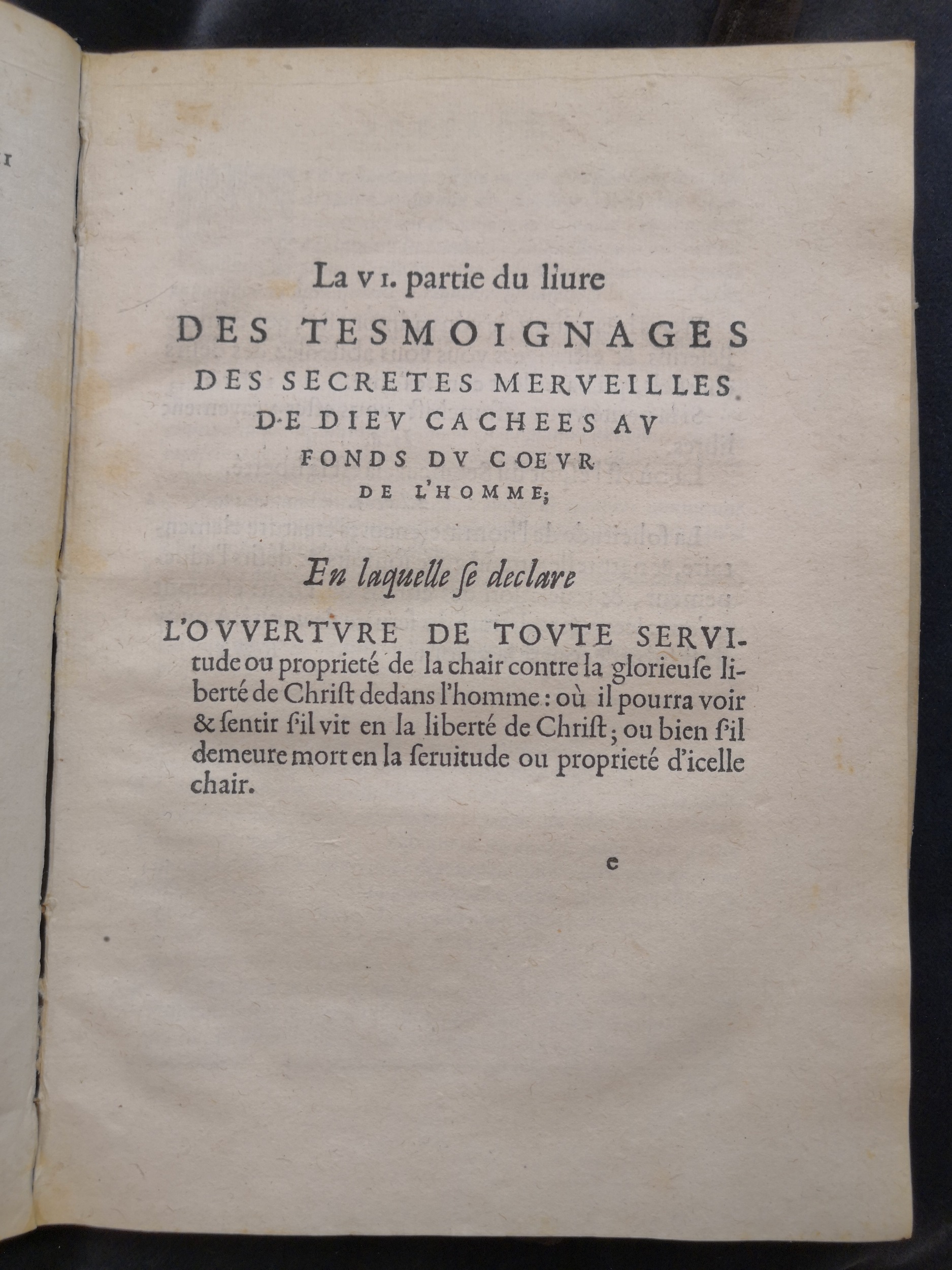 1581c. - Christophe Plantin - Le Livre des témoignages du Trésor caché au champ (Livres 2, 4, 6 et 7) - Anvers Musée Plantin Moretus