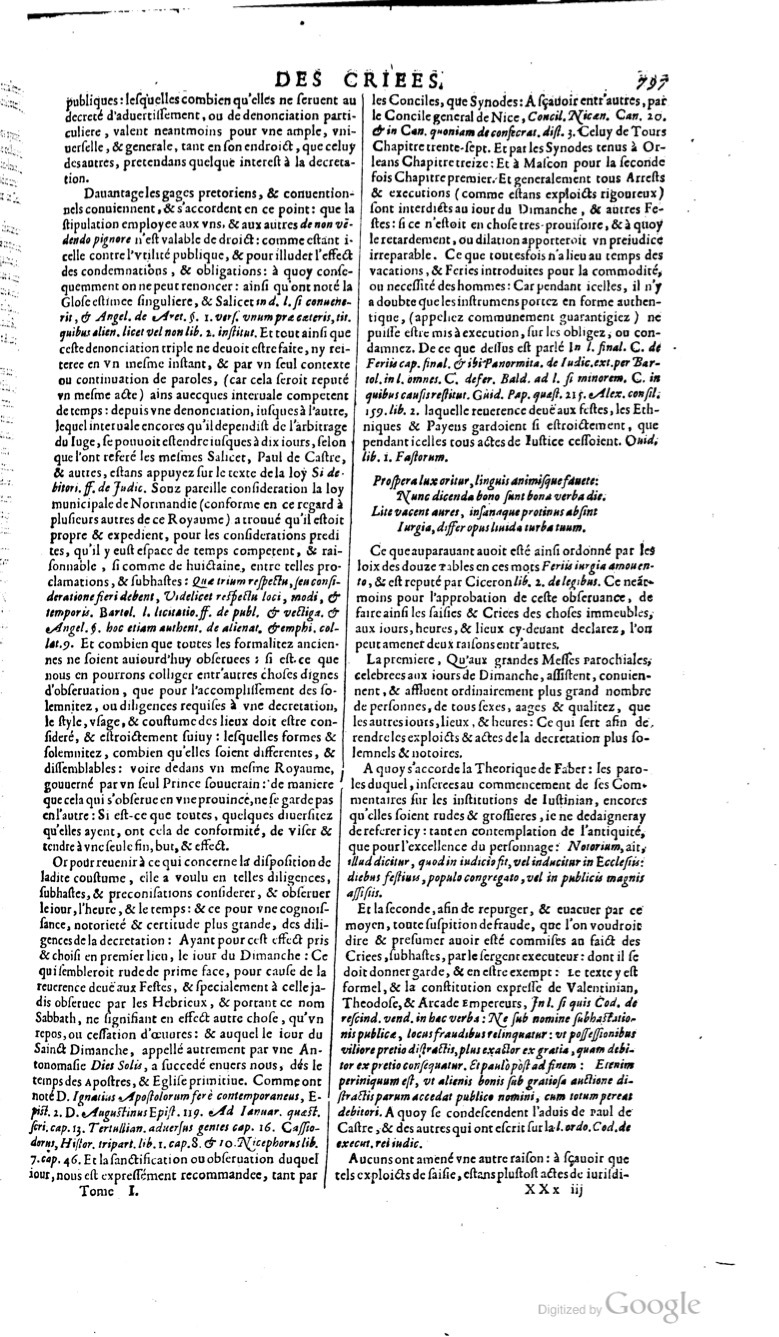 1629 - Veuve Nicolas Buon - Trésor du droit français (29620 T. 1) - BM Lyon