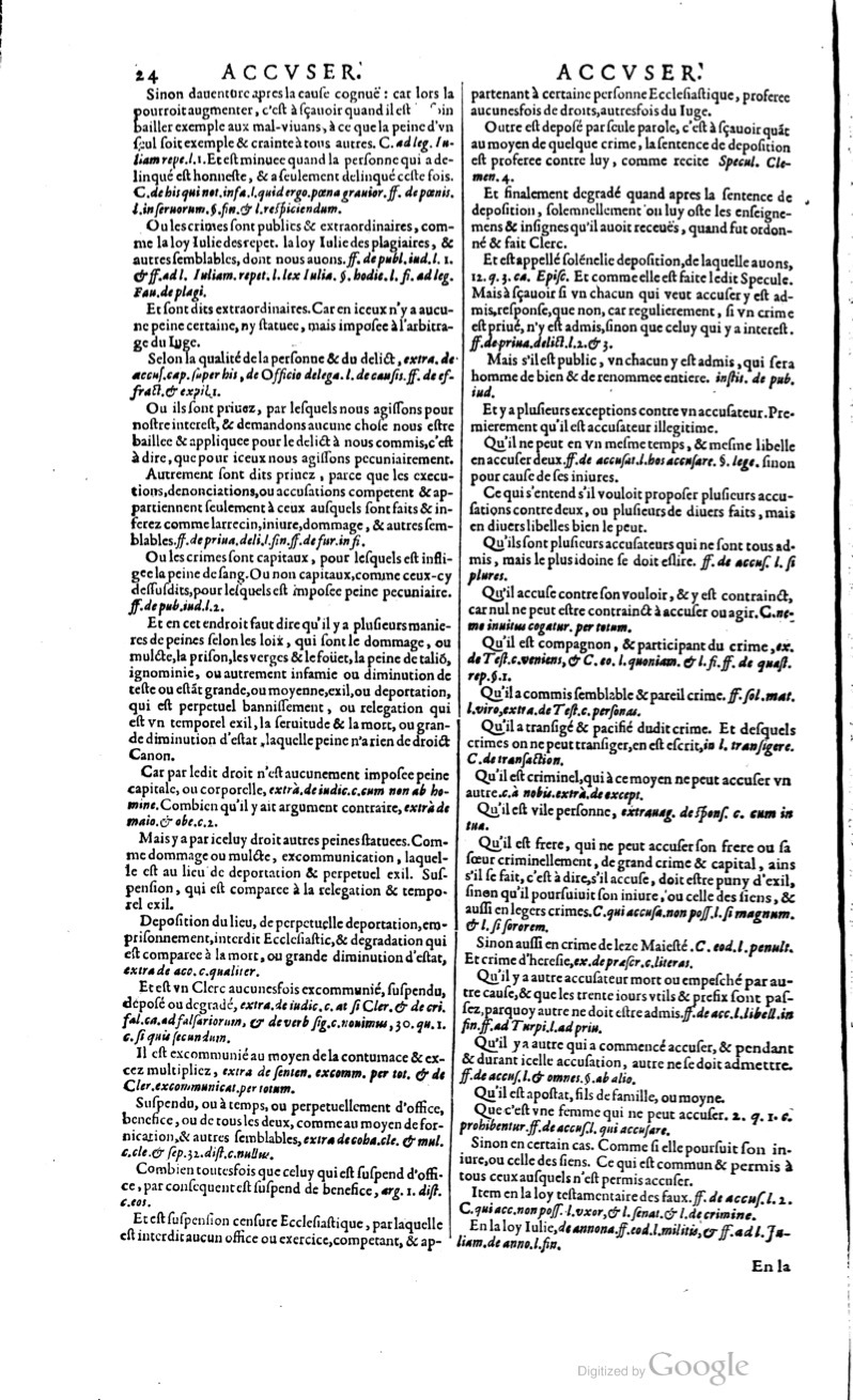 1629 - Veuve Nicolas Buon - Trésor du droit français (21754 T. 1) - BM Lyon