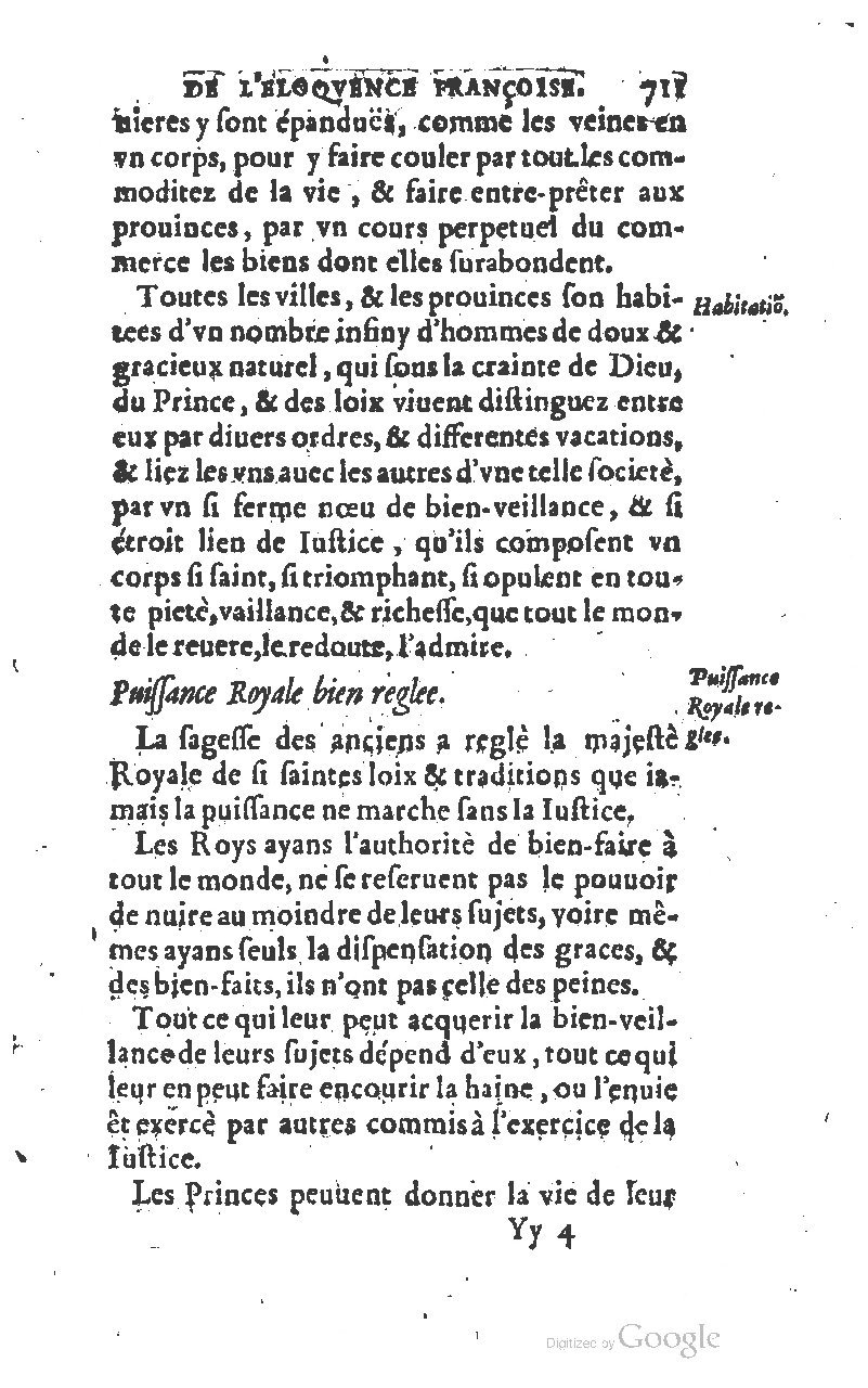 1610 - Louis Coste - Trésor de l’éloquence française (Seconde partie) - BM Lyon