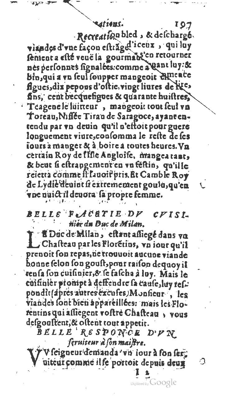 1611 - Jean Osmont - Trésor des récréations - BSB Munich
