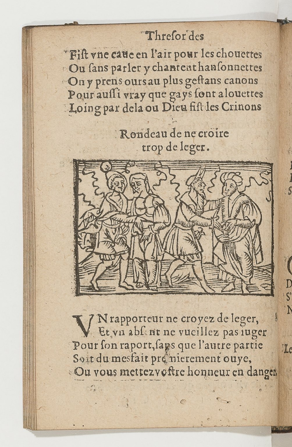 1568c. - Veuve Jean Bonfons - Trésor des joyeuses inventions du parangon de poésies - BnF Arsenal
