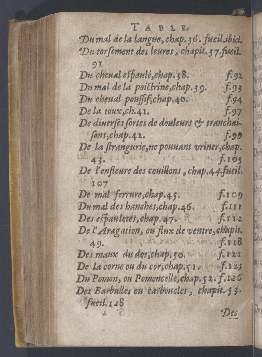 1619 - Pierre Rigaud - Trésor des bêtes chevalines - BnF