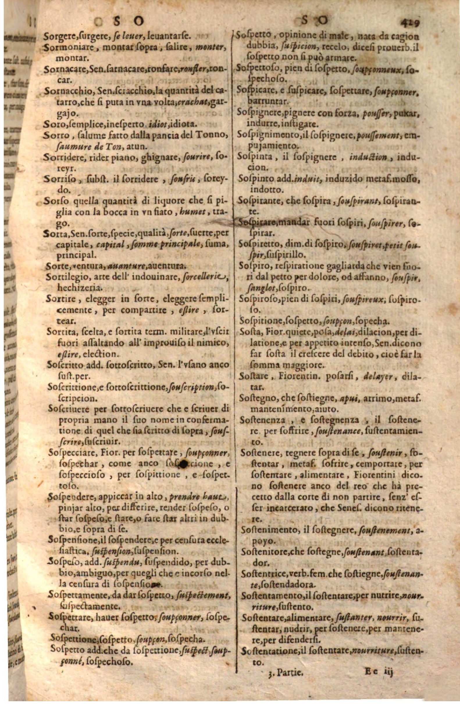 1644 - Jacques Crespin - Trésor des trois langues - Passau 1644 - Jacques Crespin - Trésor des trois langues - Passau