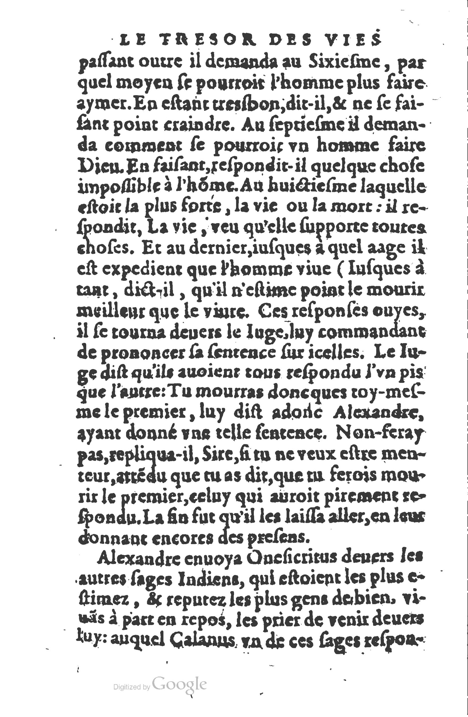 1577 - Claude Micard - Trésor des vies de Plutarque - BSB Munich