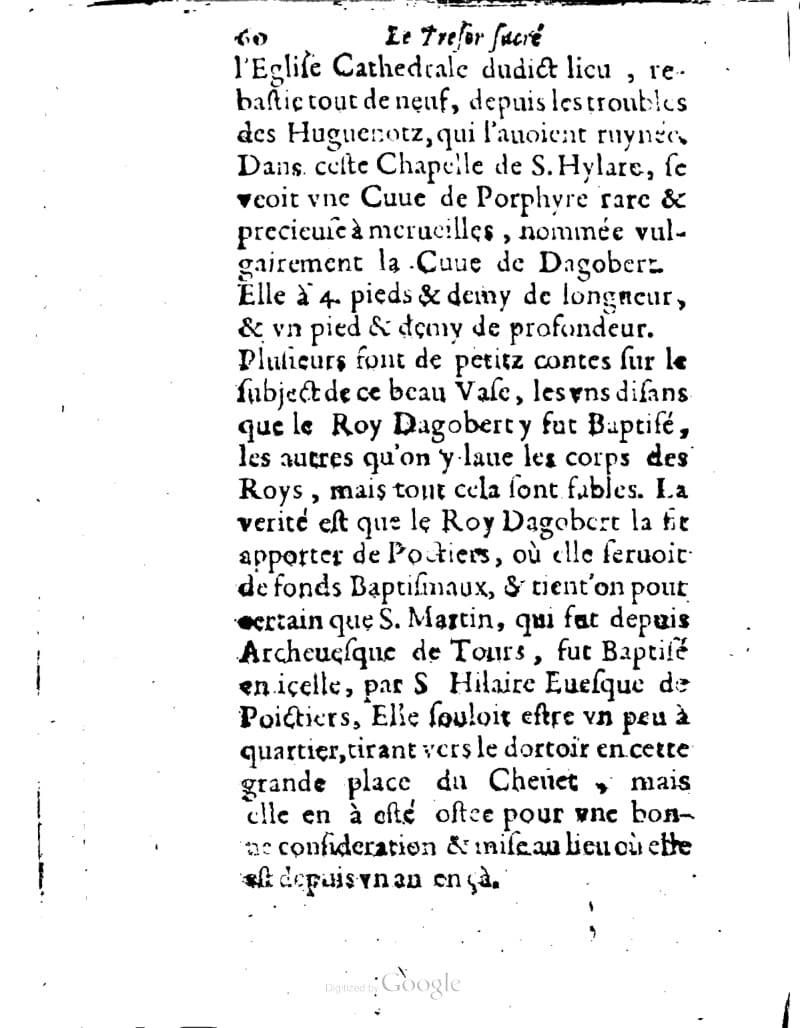 1636 - Jean Billaine - Trésor sacré ou inventaire des saintes reliques - British Library