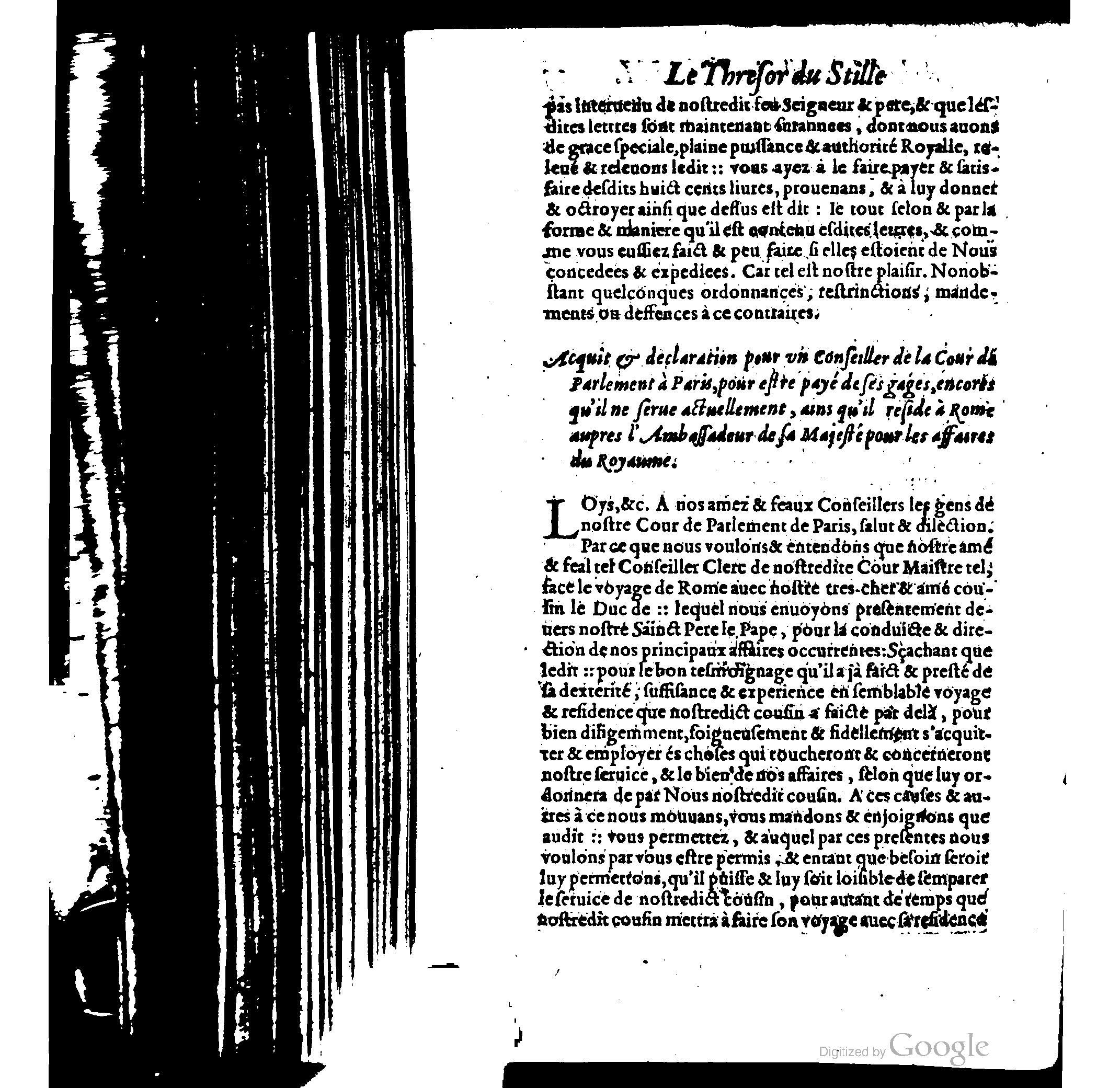 1614 - Jean Richer - Trésor du nouveau style et protocole de la chancellerie de France - BSB Munich 1614 - Jean Richer - Trésor du nouveau style et protocole de la chancellerie de France - BSB Munich