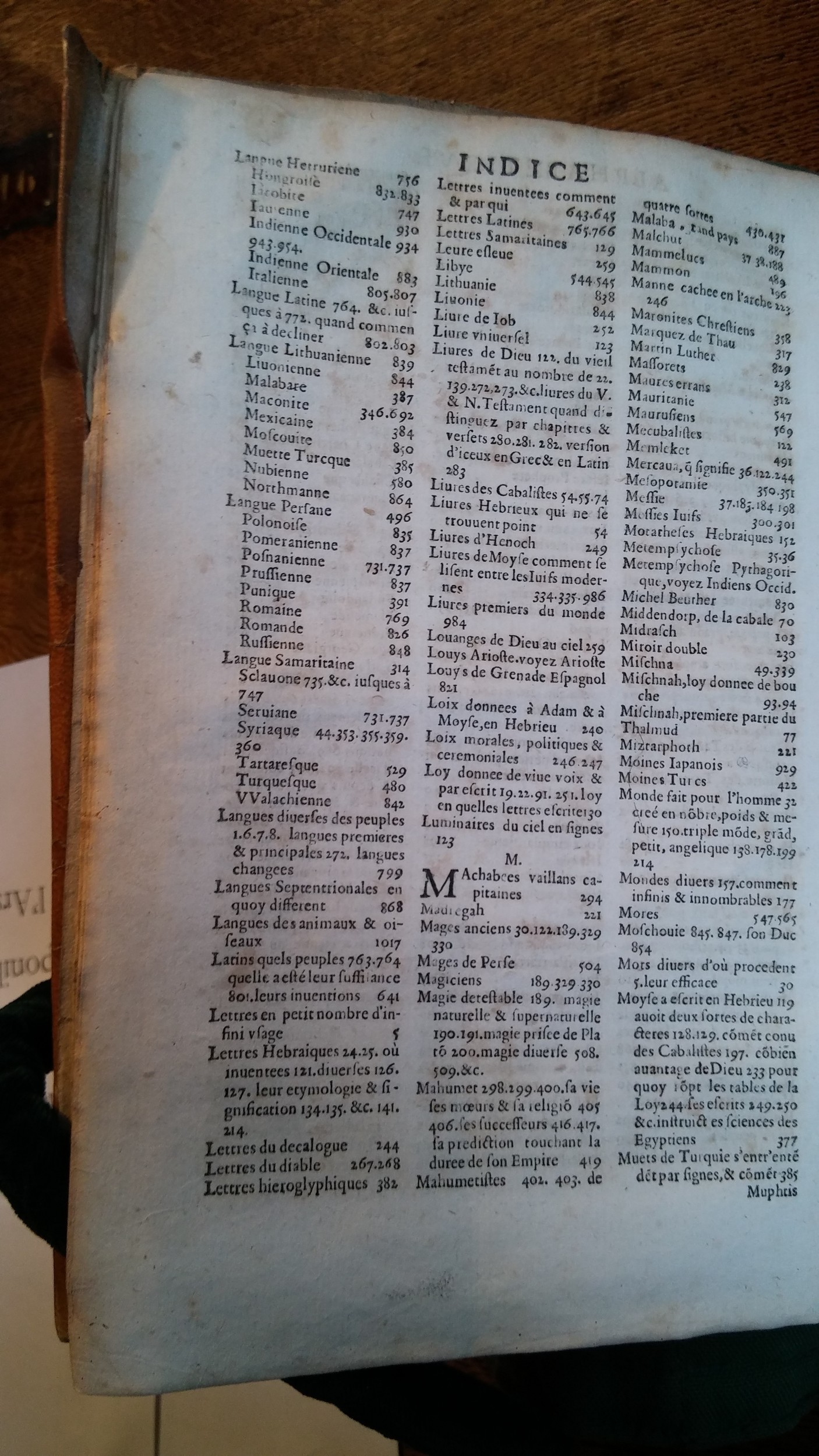 1613 - Matthieu Berjon - Trésor de l’histoire des langues de cet univers - BnF Arsenal 1613 - Matthieu Berjon - Trésor de l’histoire des langues de cet univers - BnF Arsenal