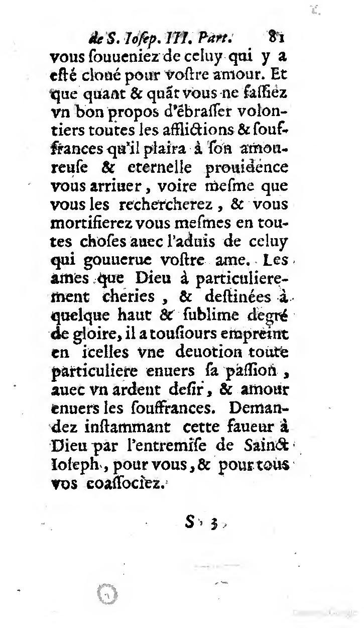 1646 - Jean Piot - Trésor inestimable de Saint-Joseph - BNC Rome