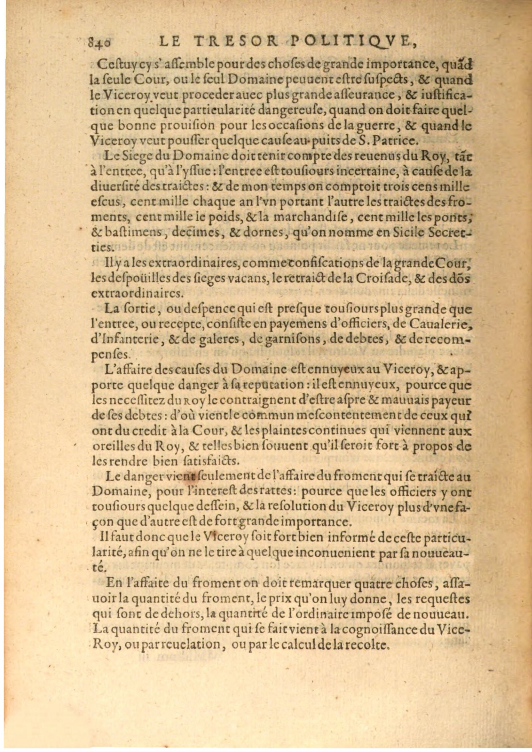 1608 - Nicolas Du Fossé - Trésor politique - BSB Munich