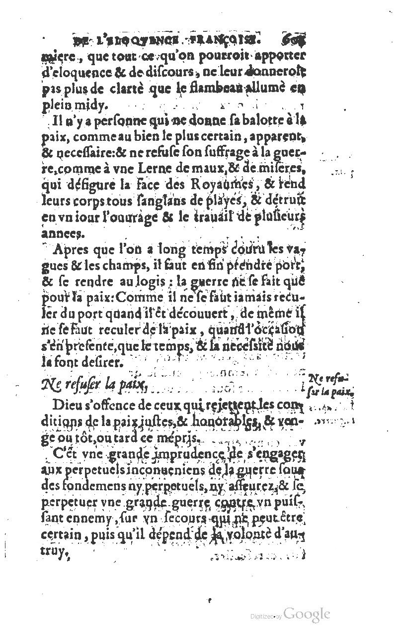 1610 - Louis Coste - Trésor de l’éloquence française (Seconde partie) - BM Lyon