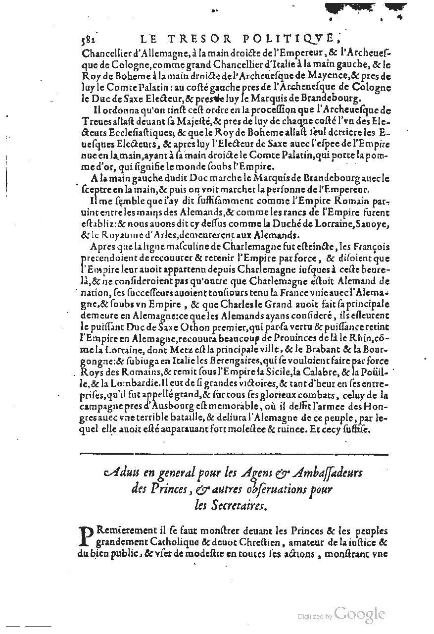 1611 - Pierre Chevalier - Trésor politique - UGent