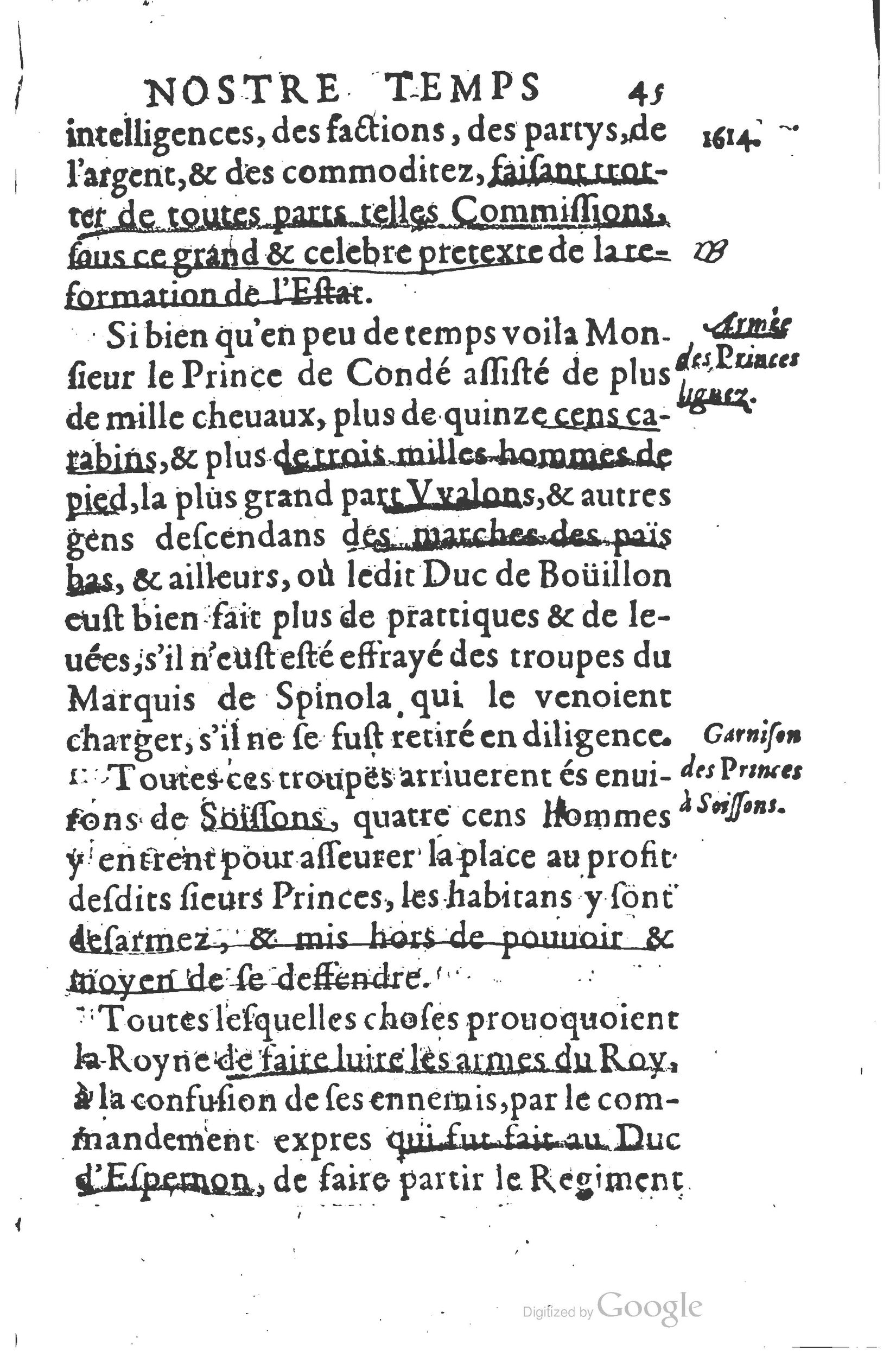 1626 - Joseph Bouillerot - Trésor de l’histoire générale de notre temps - BSB Munich