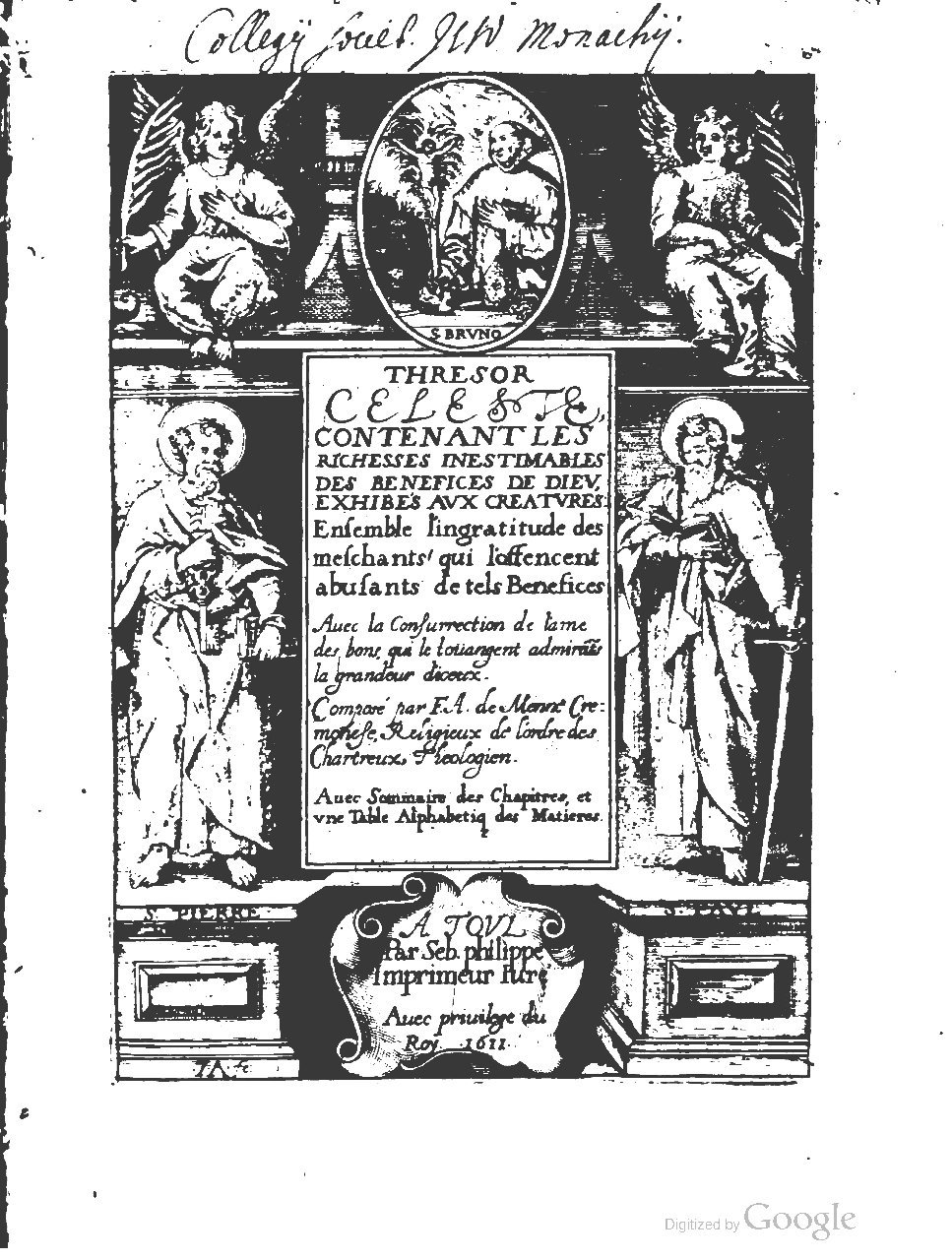 1611 - Sébastien Philippe - Trésor céleste - BSB Munich