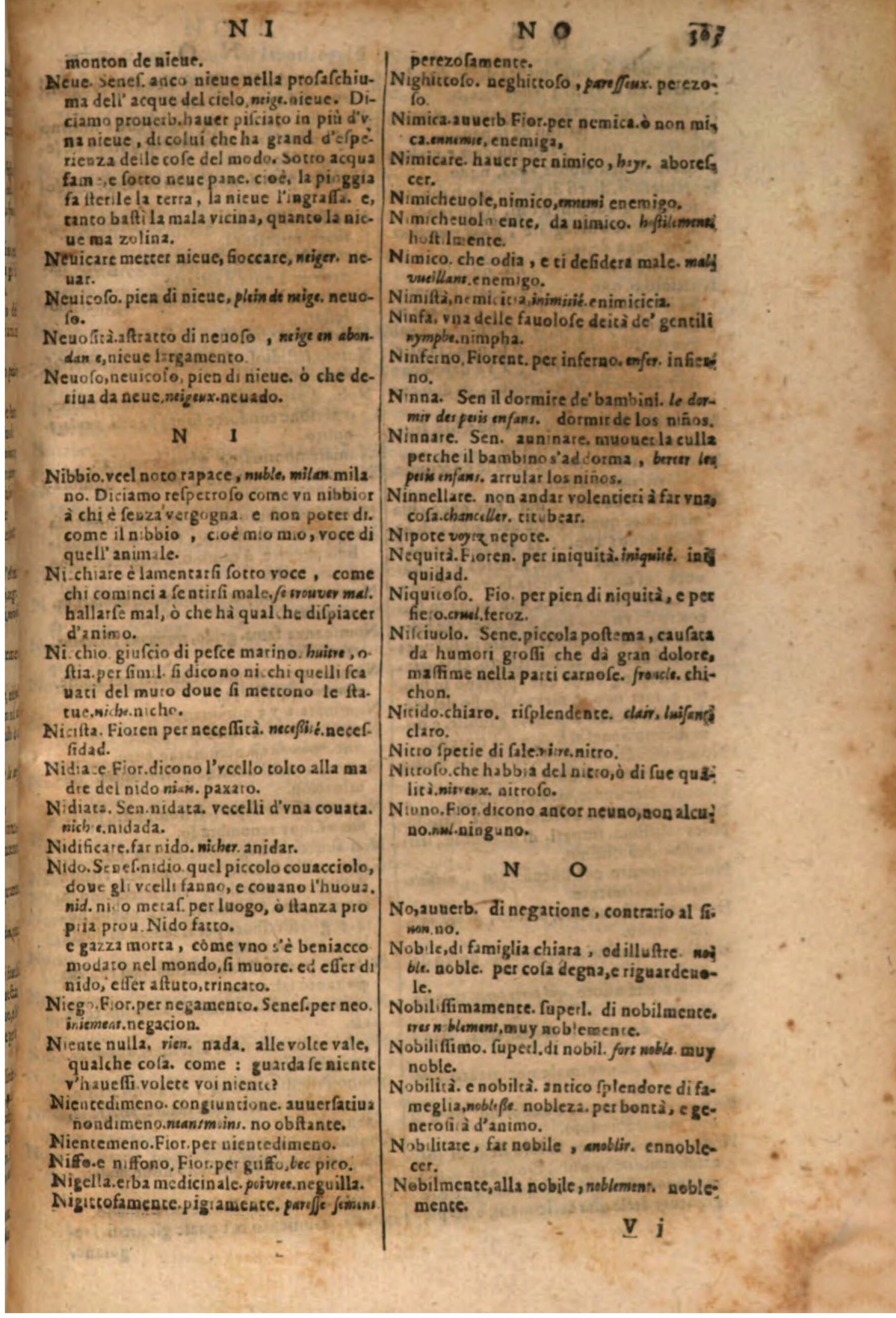 1609 - Philippe Albert et Alexandre Pernet - Trésor des trois langues, francoise, italienne et espagnole (Troisième partie) - BSB Munich 1609 - Philippe Albert et Alexandre Pernet - Trésor des trois langues, francoise, italienne et espagnole (Troisième partie) - BSB Munich