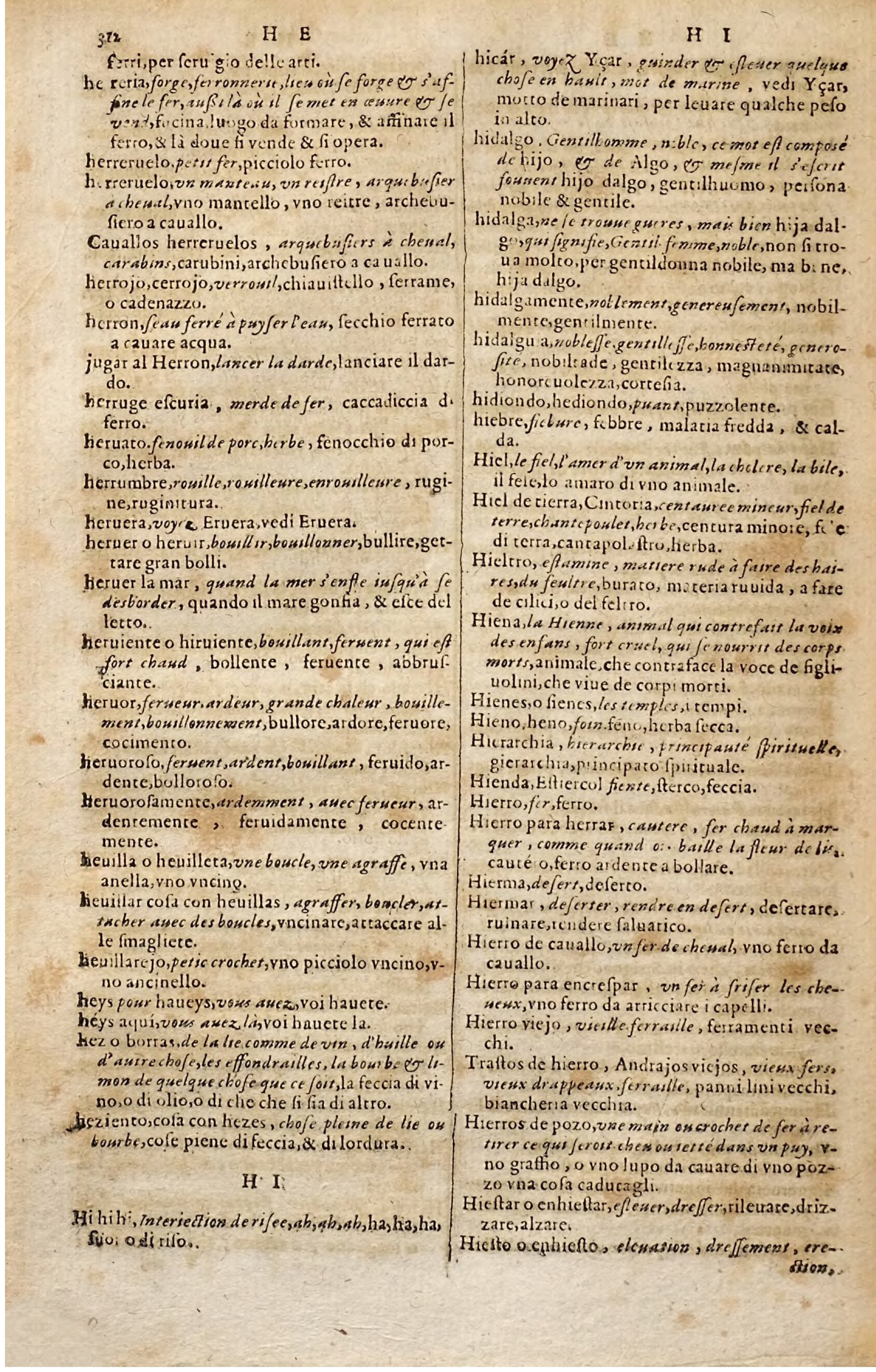 1627 - Jacques Crespin - Trésor des trois langues - Regensburg
