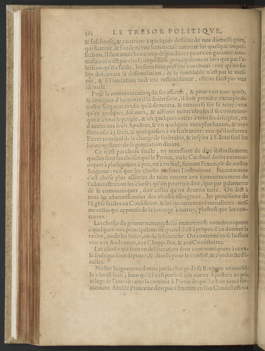1608 - Nicolas Du Fossé - Trésor politique - BnF Tolbiac