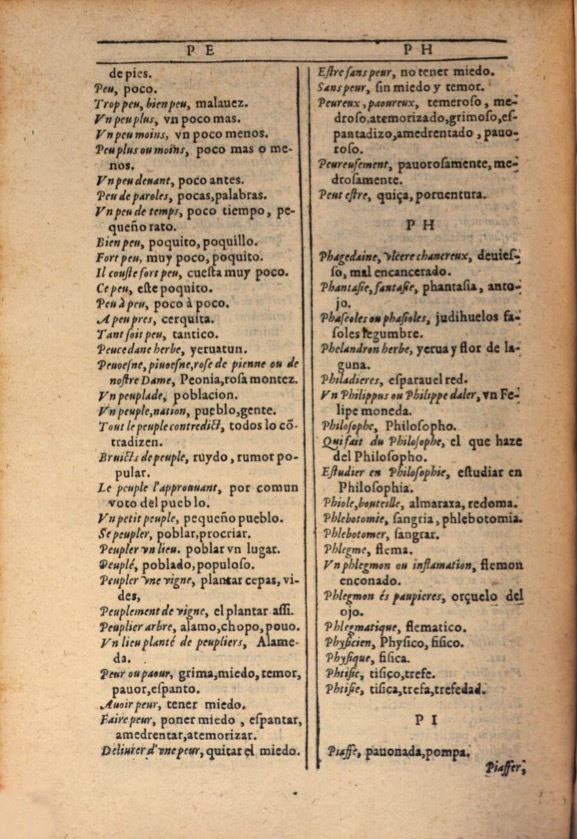 1607 - Marc Orry - Trésor des deux langues espagnole et française (Première et Seconde parties) - ÖNB Wien