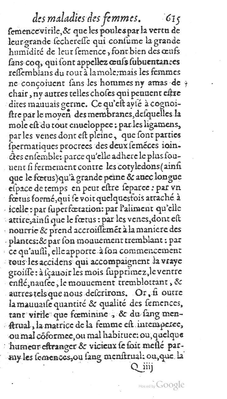 1585 - Jacques du Puis - Trésor des remèdes secrets pour les maladies des femmes - BnF