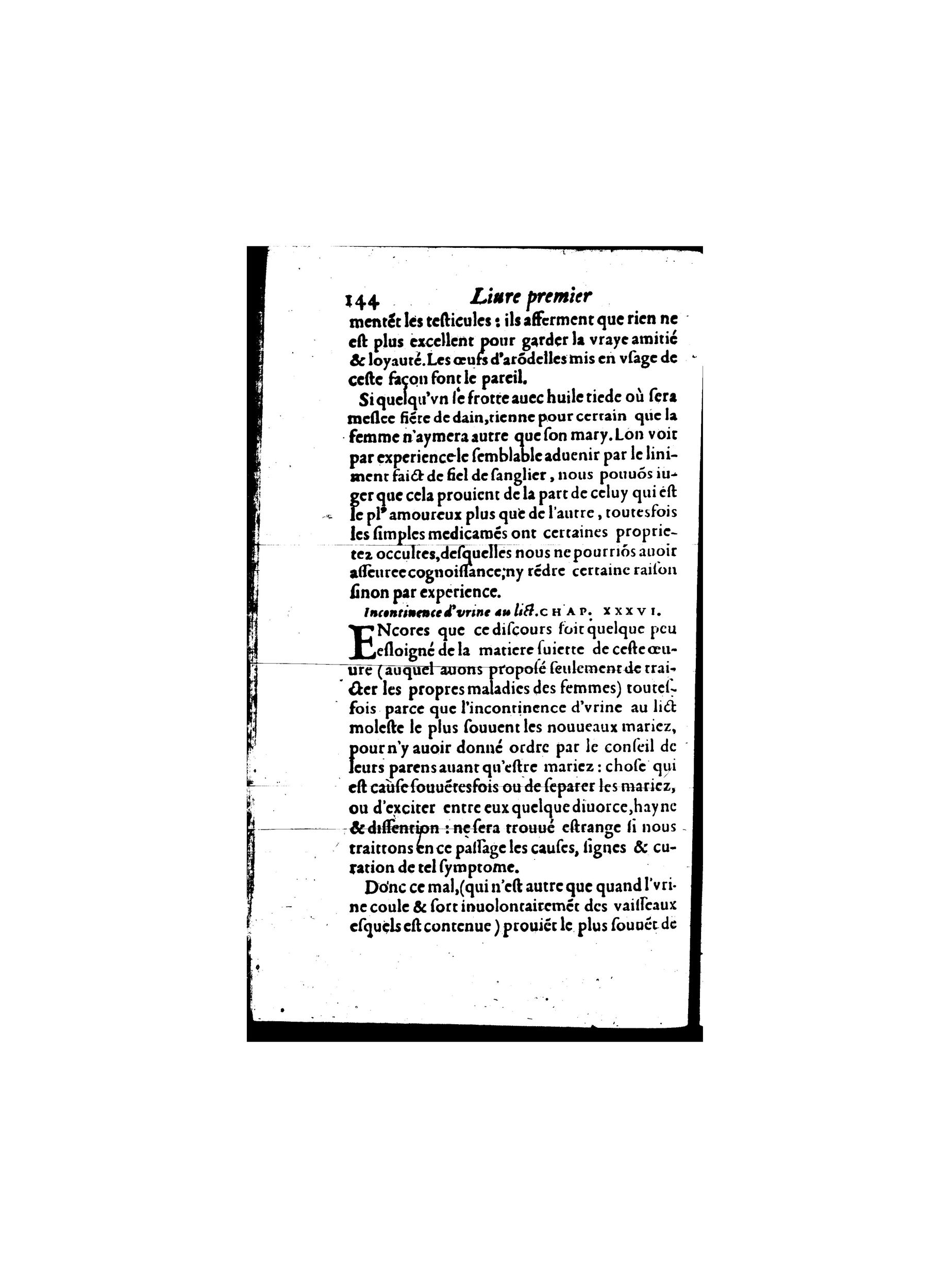 1587 - Jacques du Puis - Trésor des remèdes secrets pour les maladies des femmes - BnF