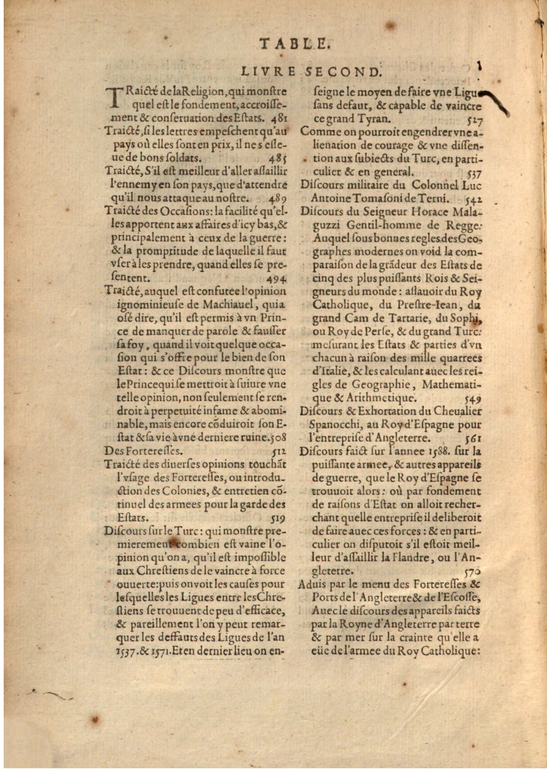 1608 - Thierry Rolin - Trésor politique - Augsbourg