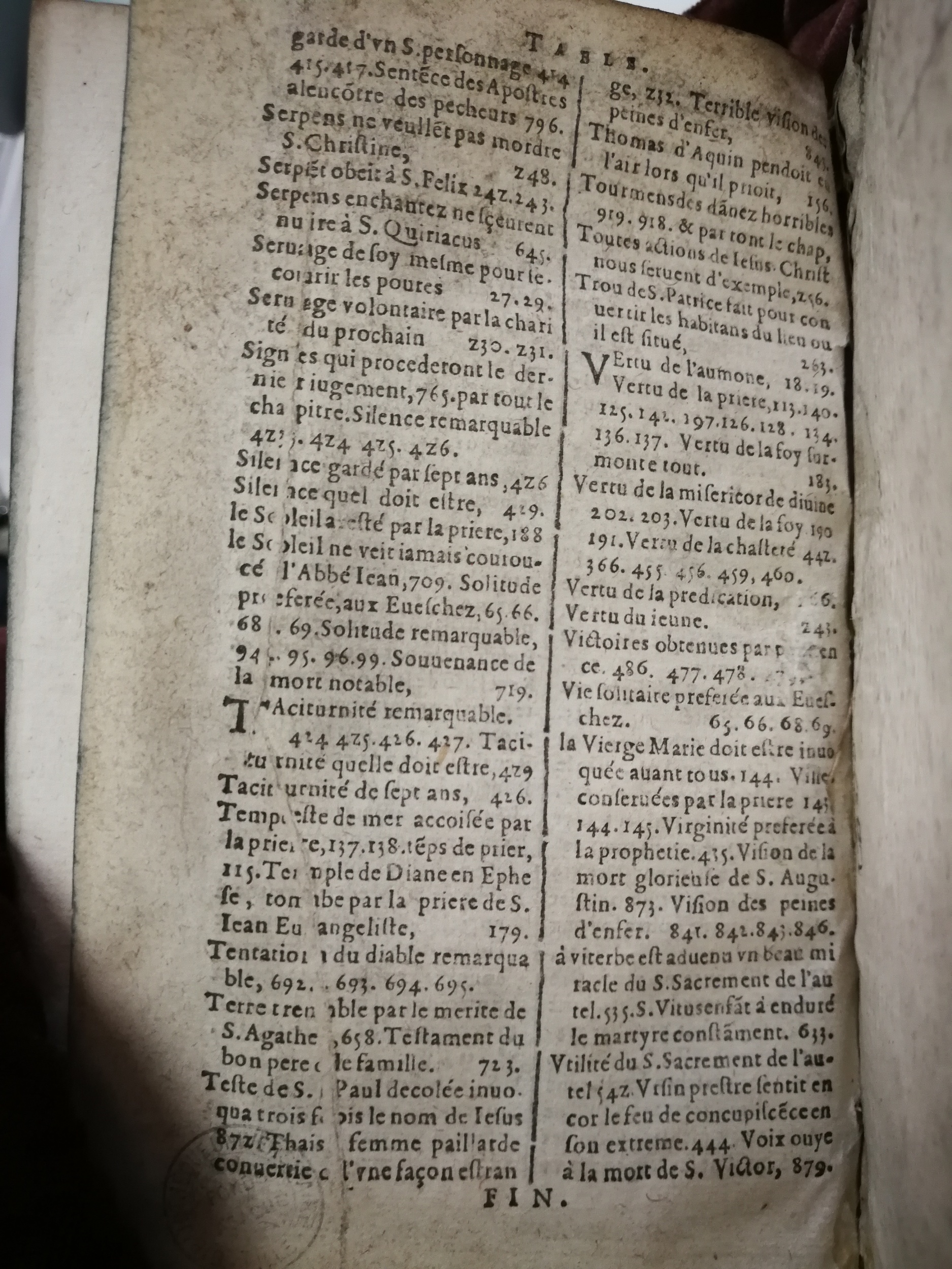 1604 - Balthazar Bellère - Trésor sacré des hommes illustres - BU Lille